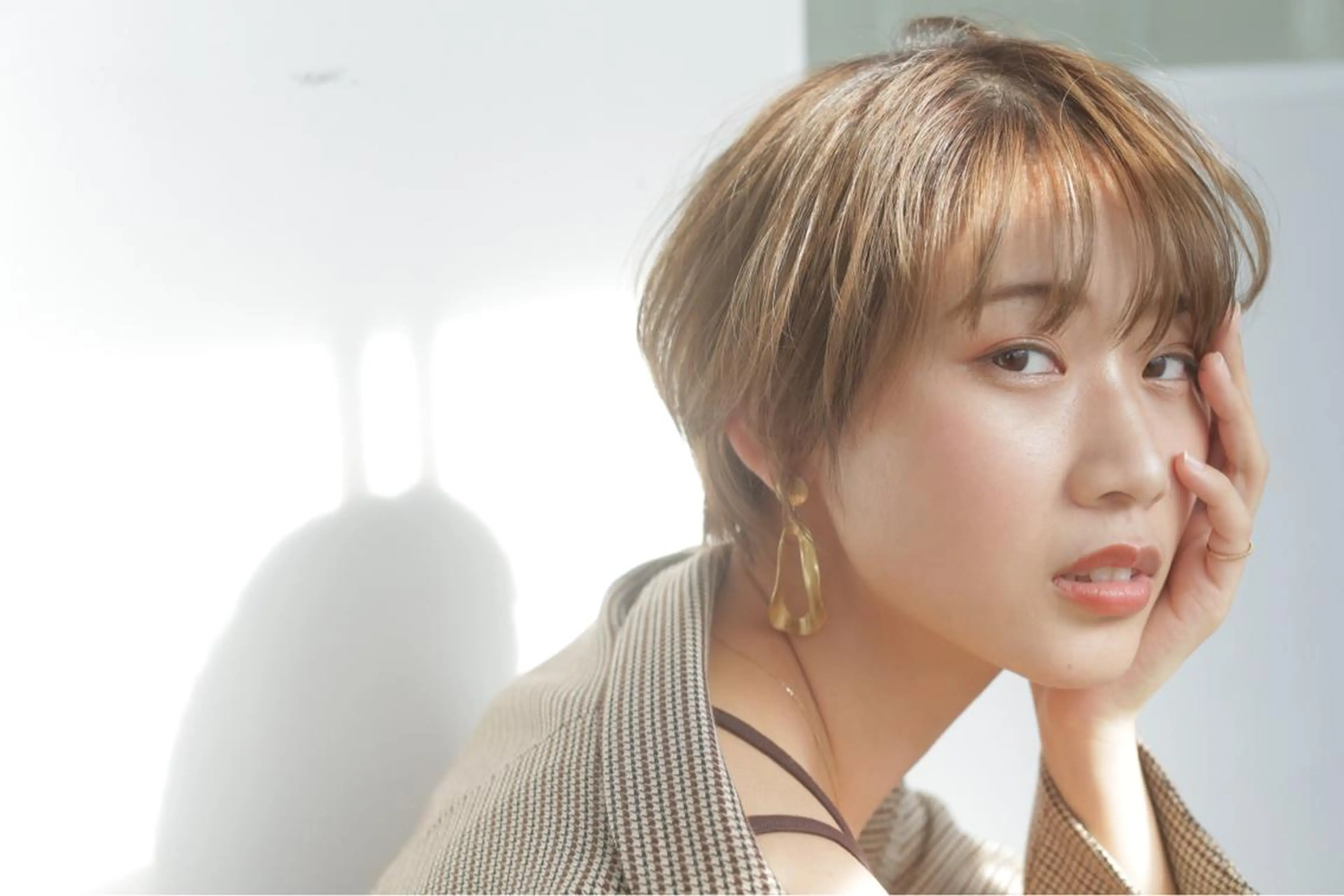 ショート カラー 保子 祐里香のヘアスタイル