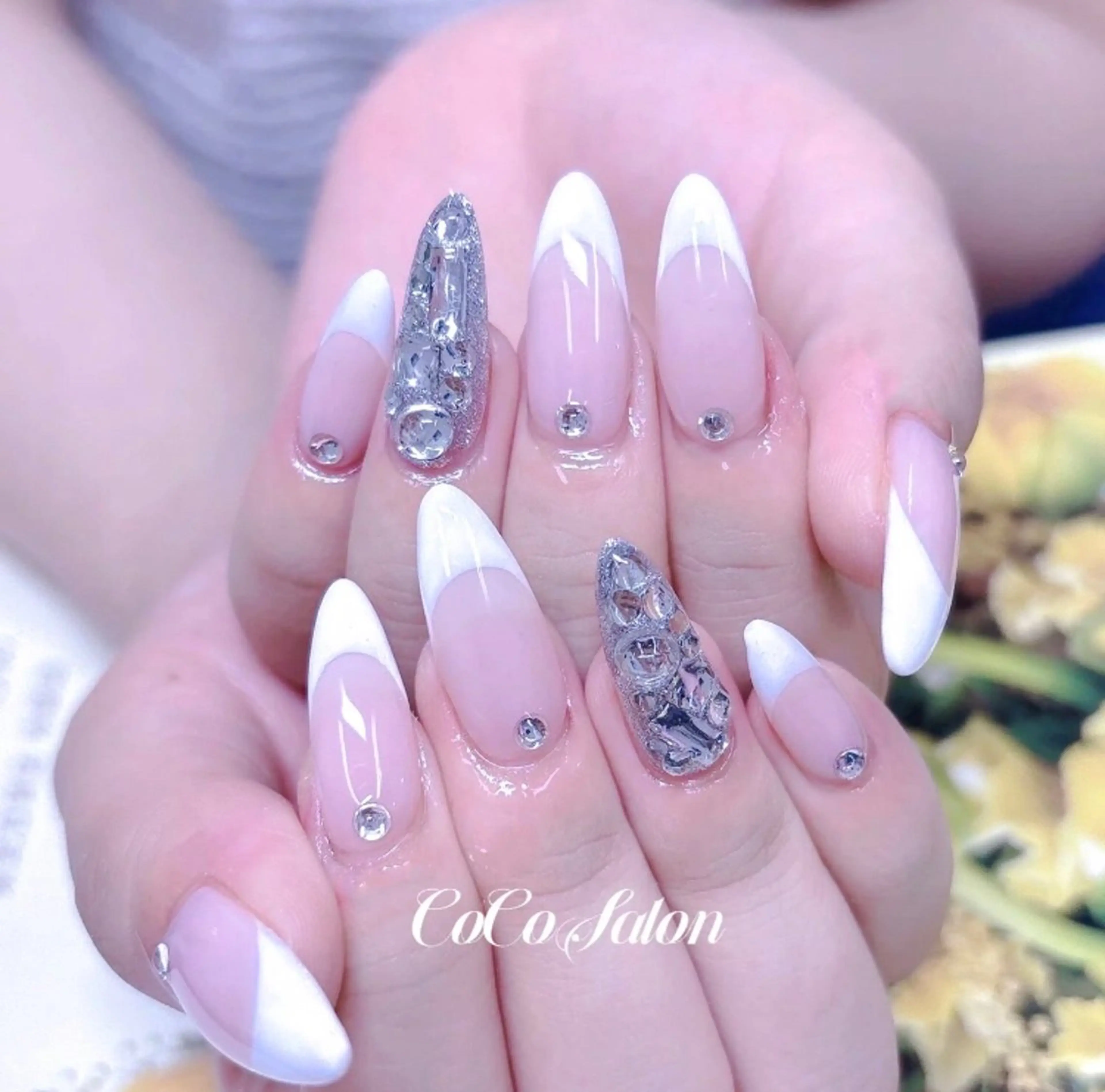 ネイル フレンチネイル ハンドネイル CoCo Salon ネイル/睫毛/脱毛のネイルデザイン