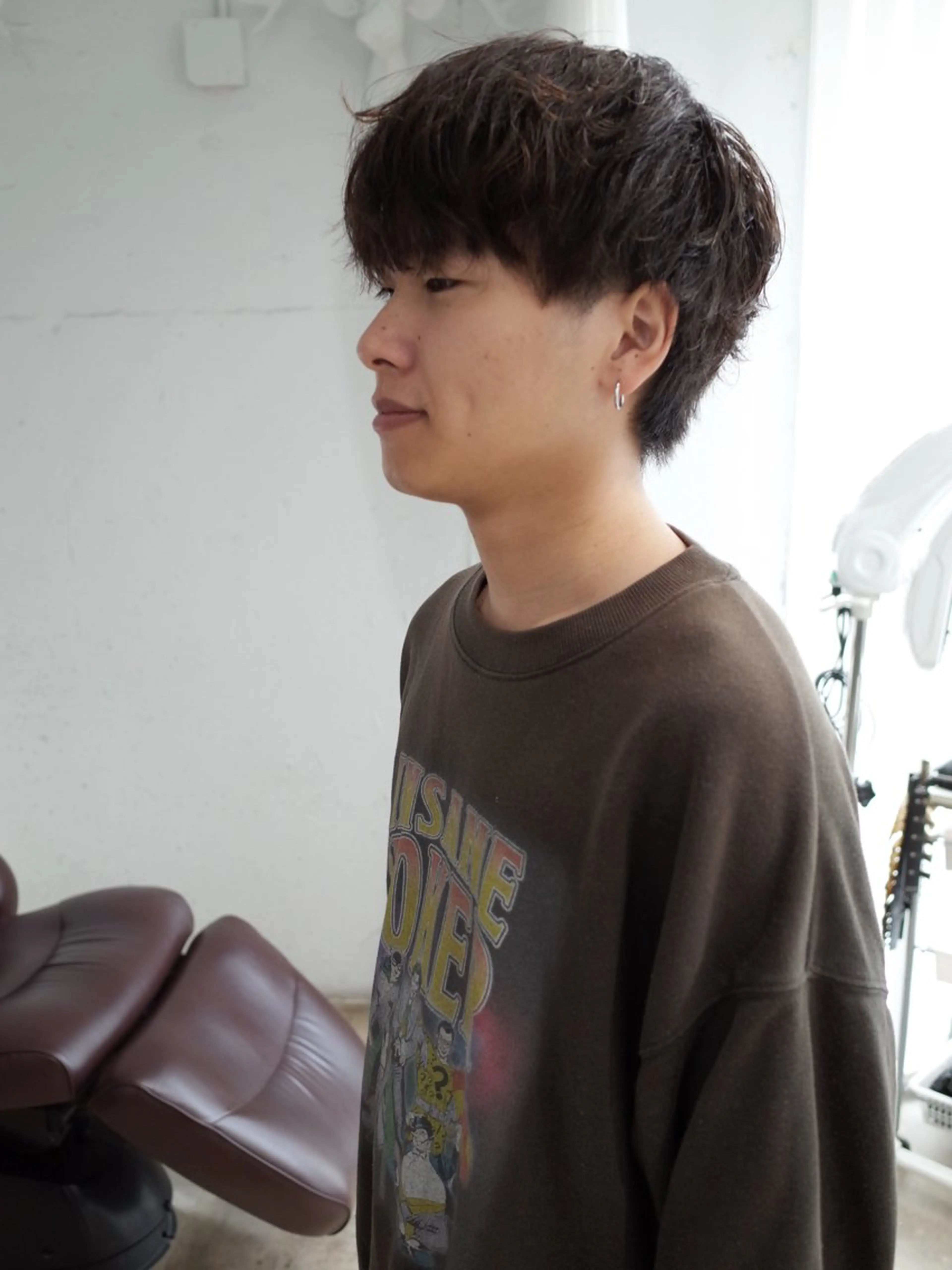 パーマ ニュアンスパーマ カット パーマ see hair design所属・✂︎メンズ推し美容師 ✂︎山口悠人のヘアスタイル