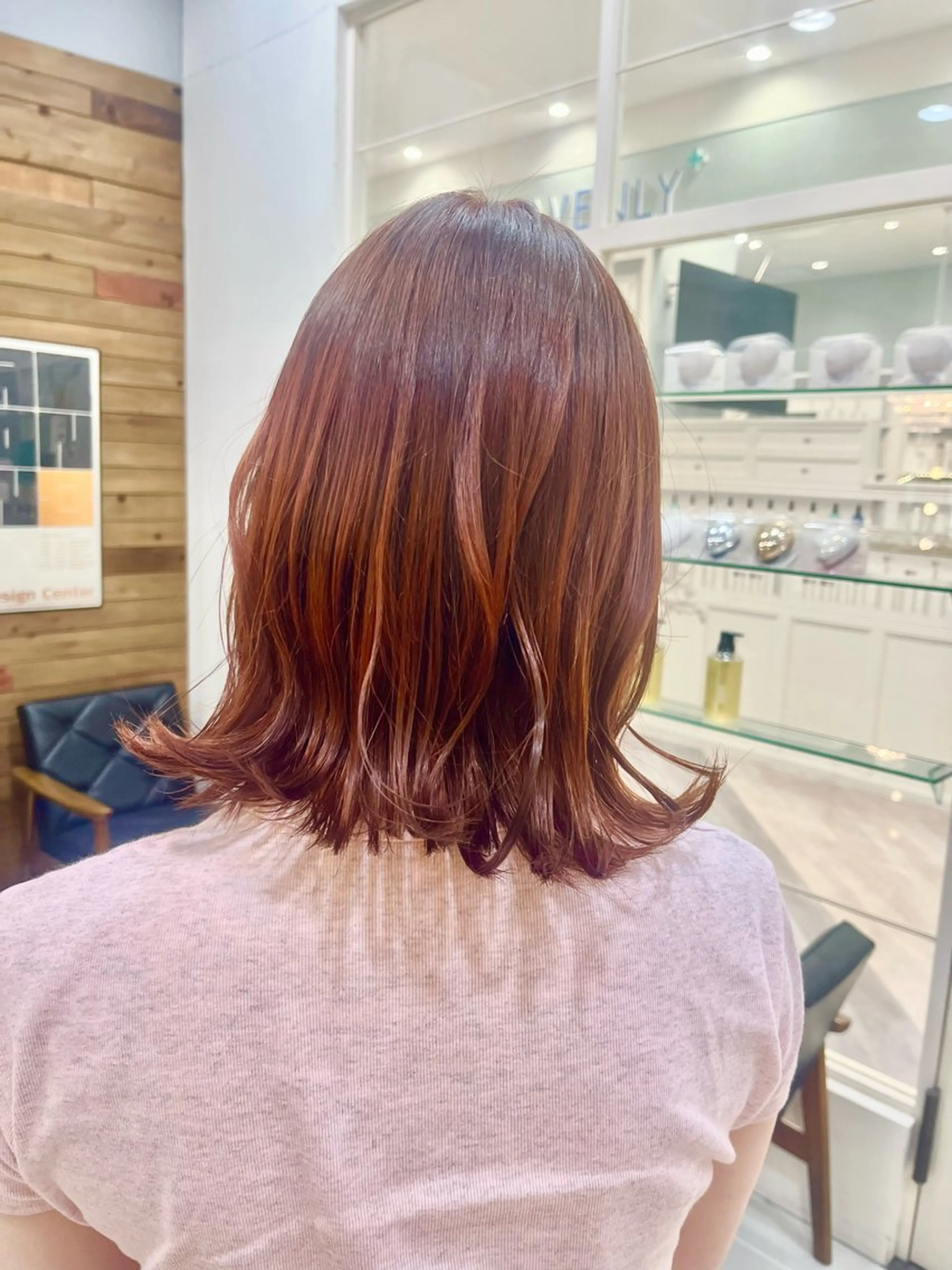 ミディアム カラー ヘアカラー ヘアアレンジ 裾カラー/Aya🥀のヘアスタイル