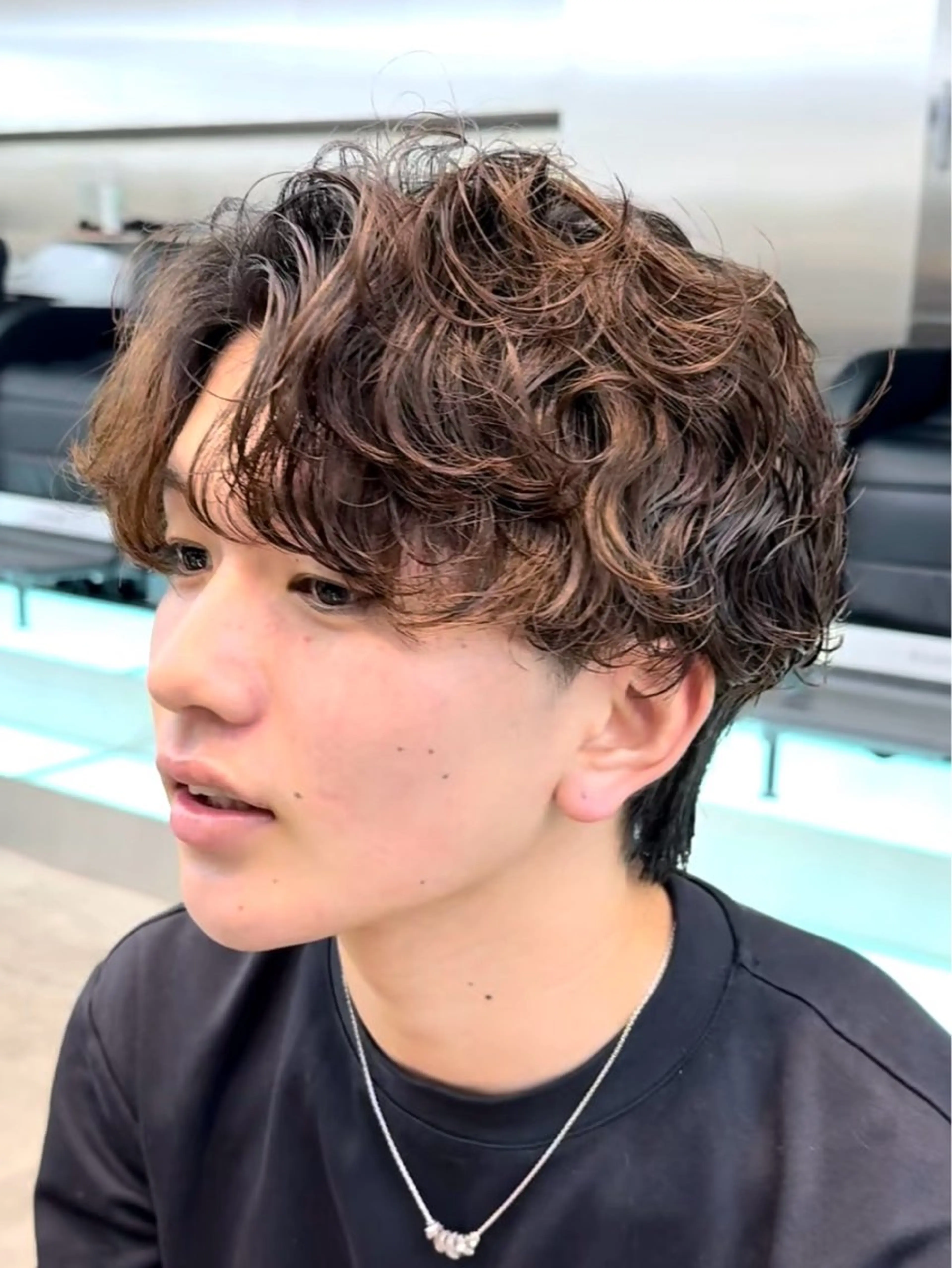 パーマ メンズ ゆきえ🤍 fifth/パーマ‪のヘアスタイル