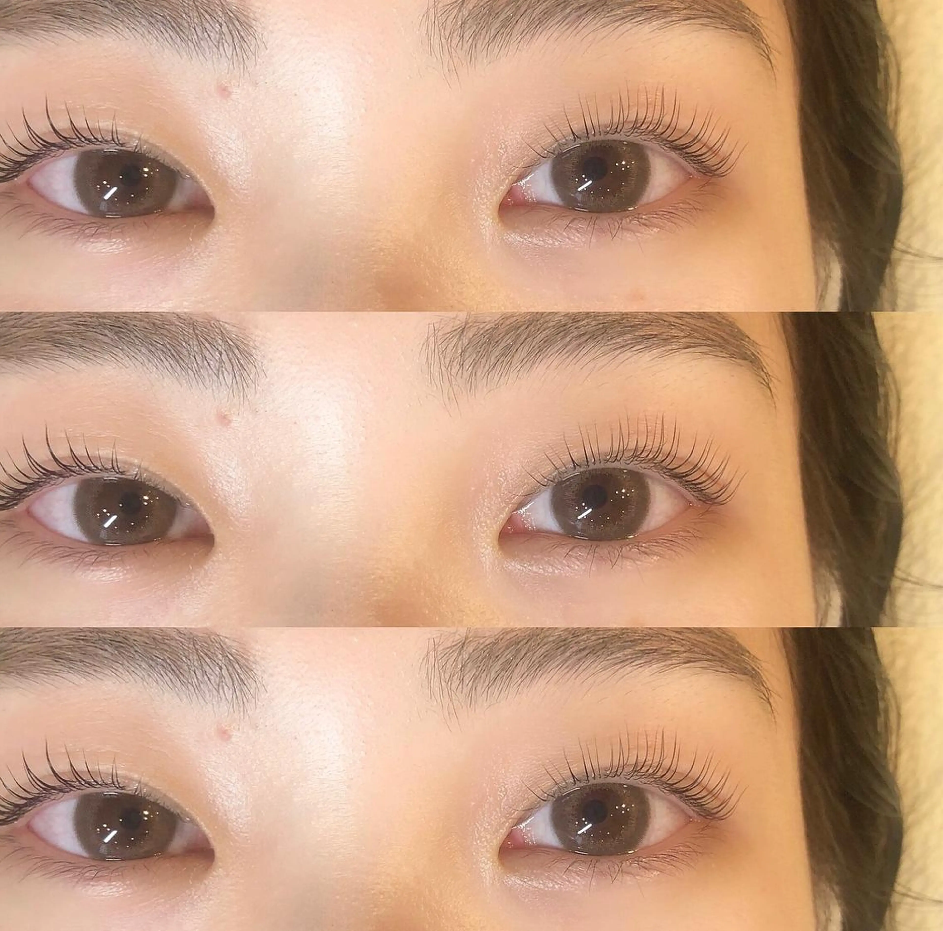 マツエク・マツパ パリジェンヌラッシュリフト まつげパーマ 下まつげエクステ 一重×まつ毛パーマ Riho/博多/ まつげパーマ/LEDのマツエク・マツパデザイン