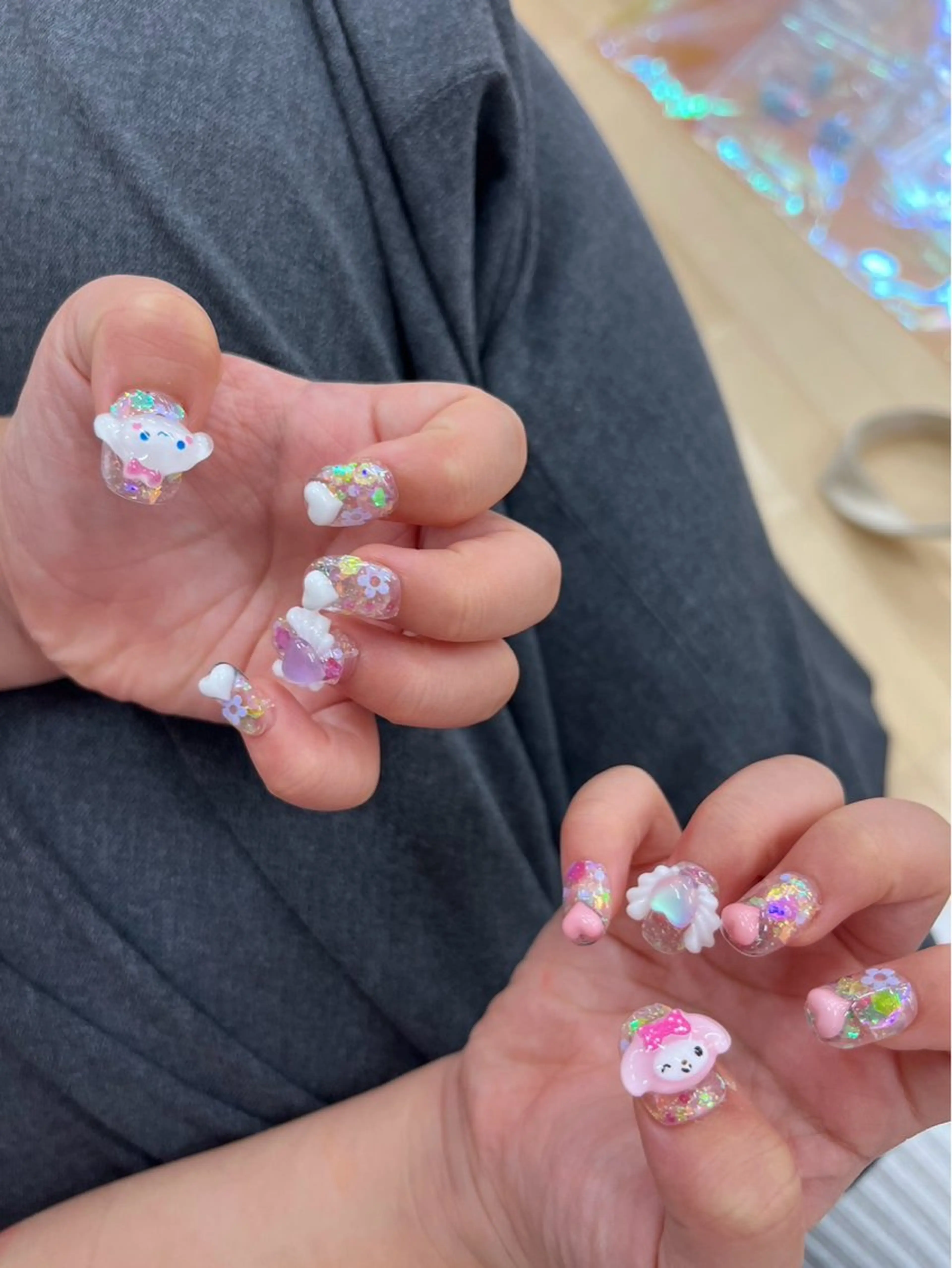 キッズ ネイル ネイルチップ ハンドネイル nail chouette*のネイルデザイン