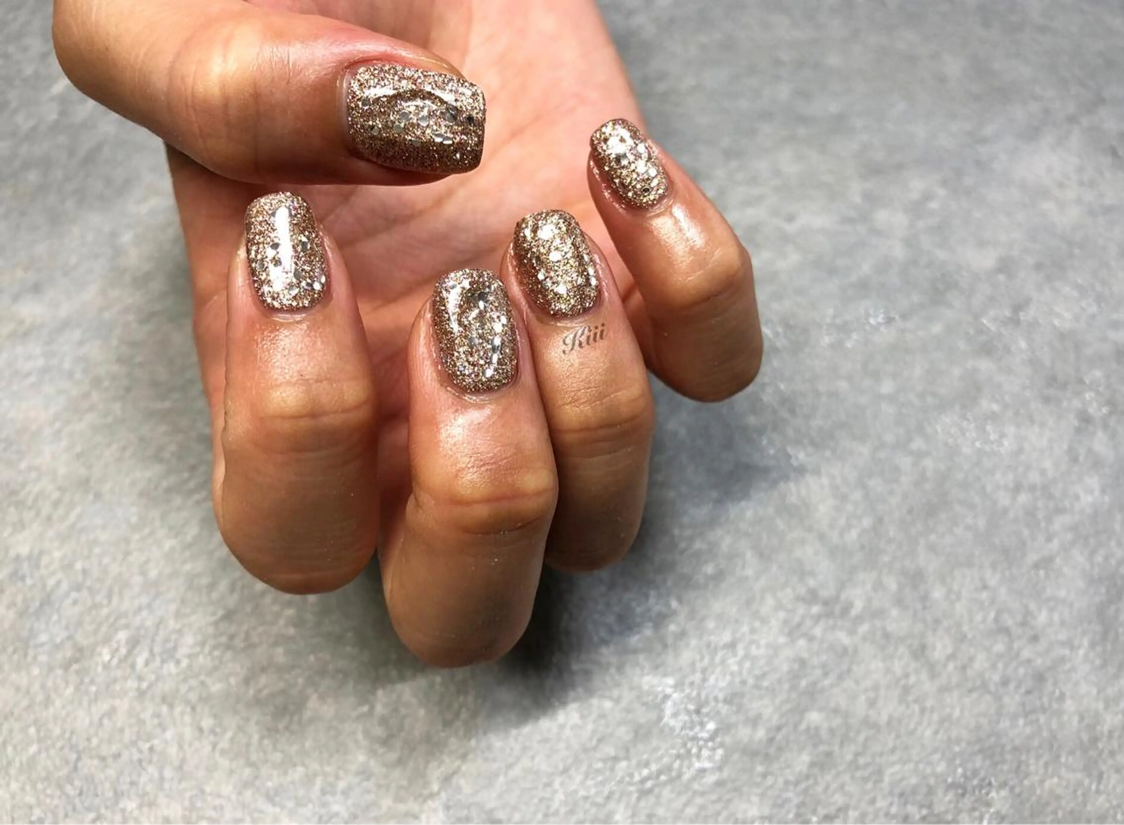 ネイル ハンドネイル フットネイル kiii.__ ✴︎*のネイルデザイン