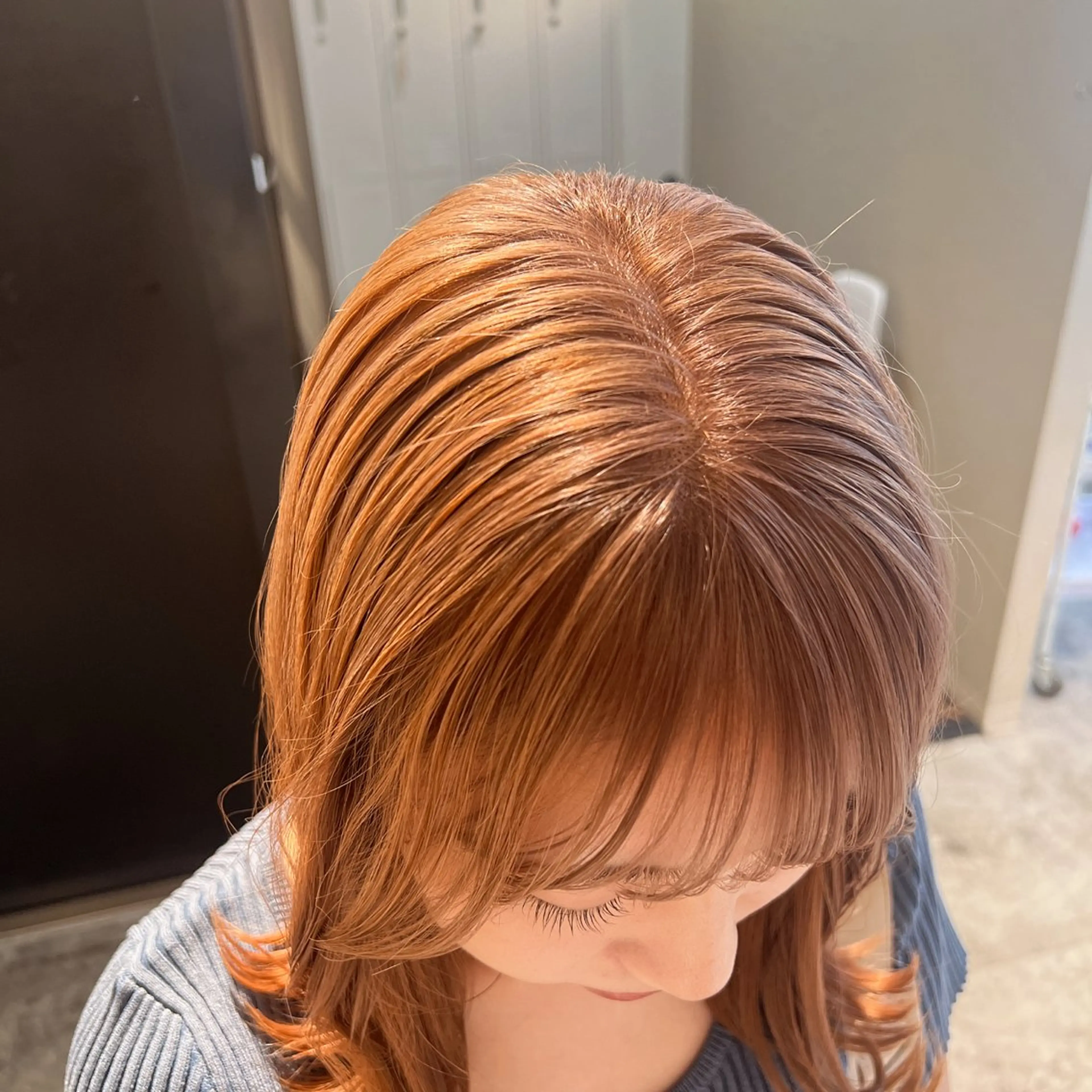 ミディアム カラー ヘアカラー トリートメント 目を惹く艶髪/髪質 改善カラー🤎ぐっちのヘアスタイル