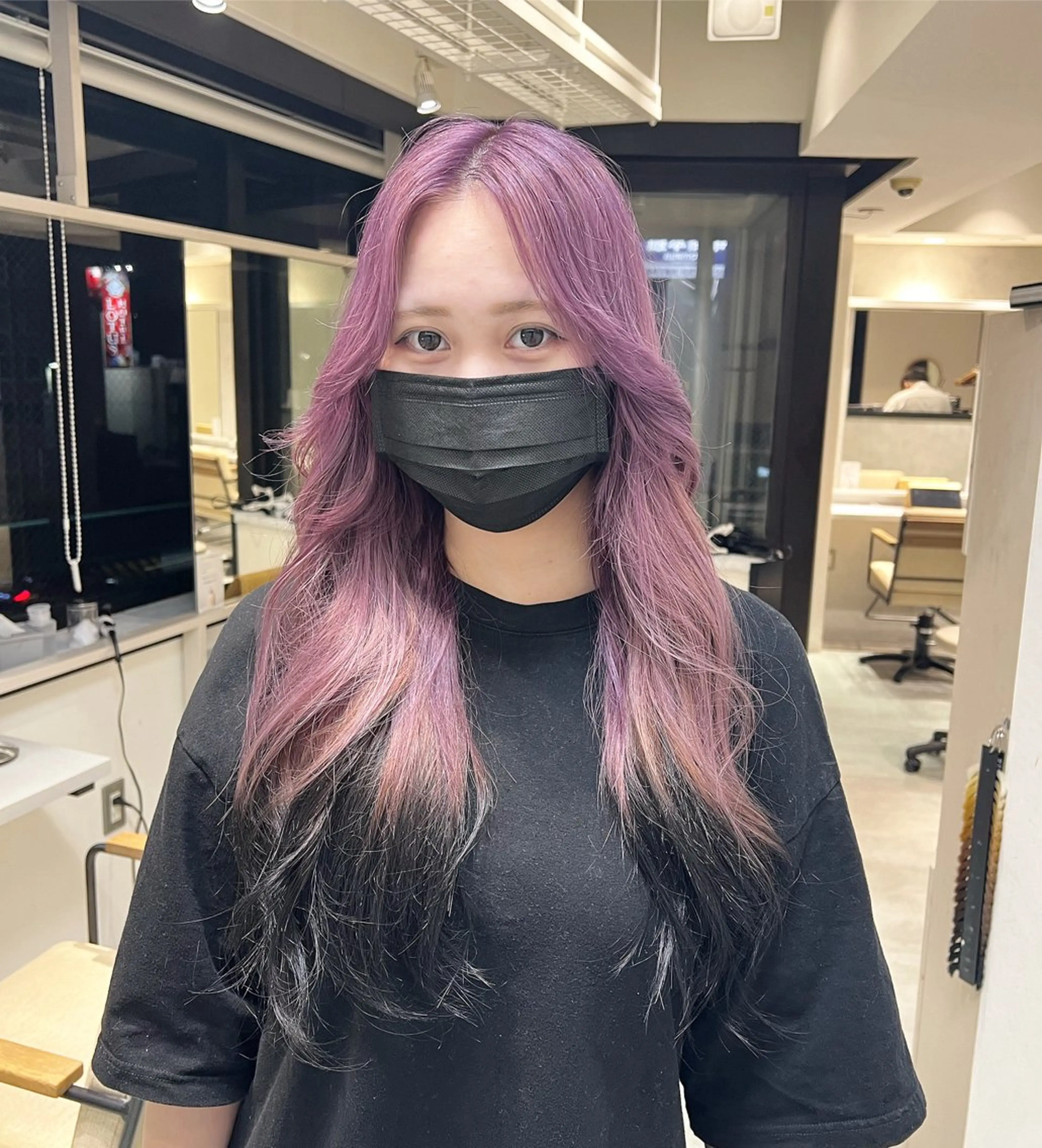 カラー ayaka🫧 梅田ダブルカラーのヘアスタイル