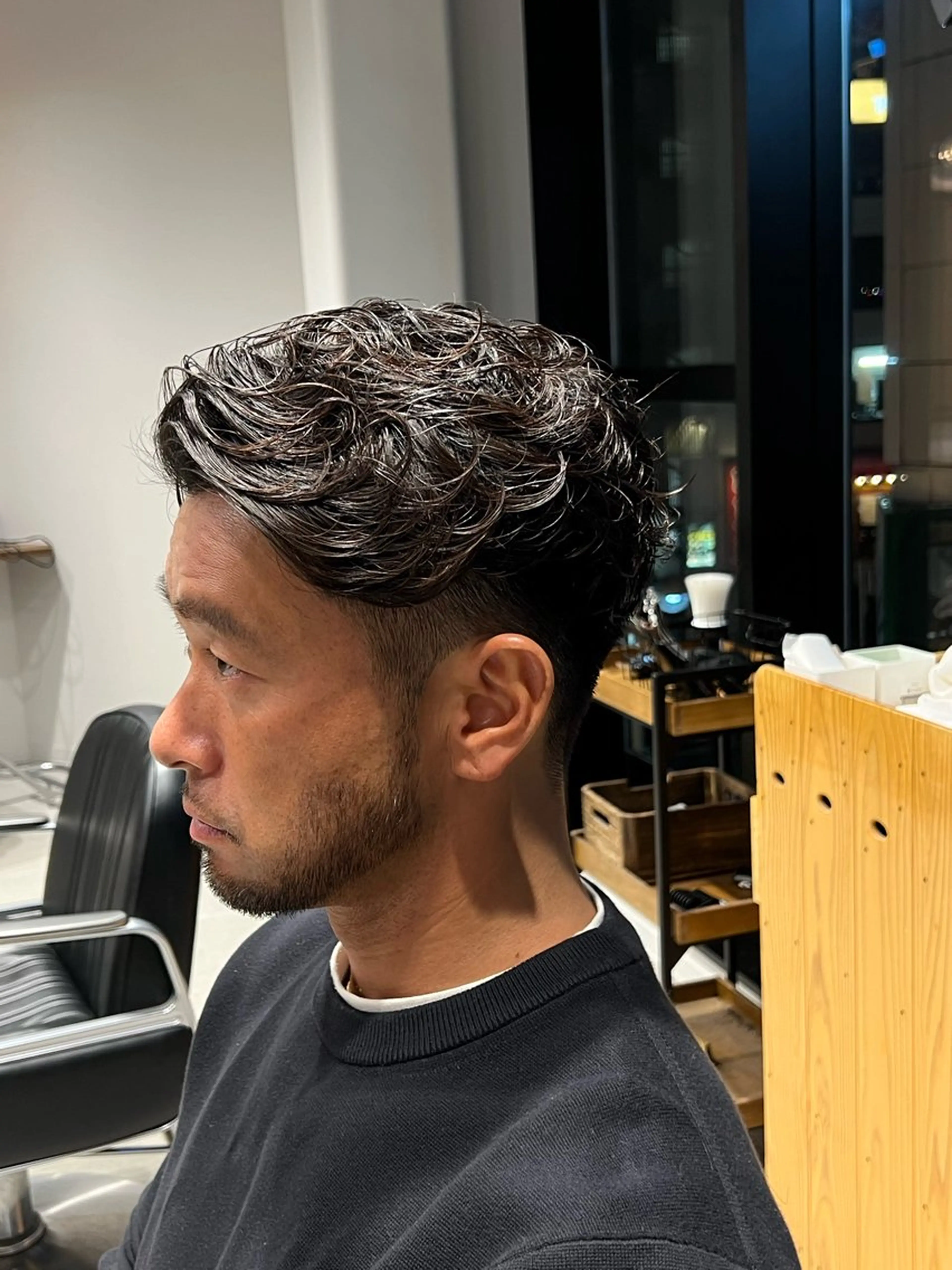 ショート パーマ メンズ GROOMER/S  TOKYO 渋谷店所属・石丸 聖のヘアスタイル