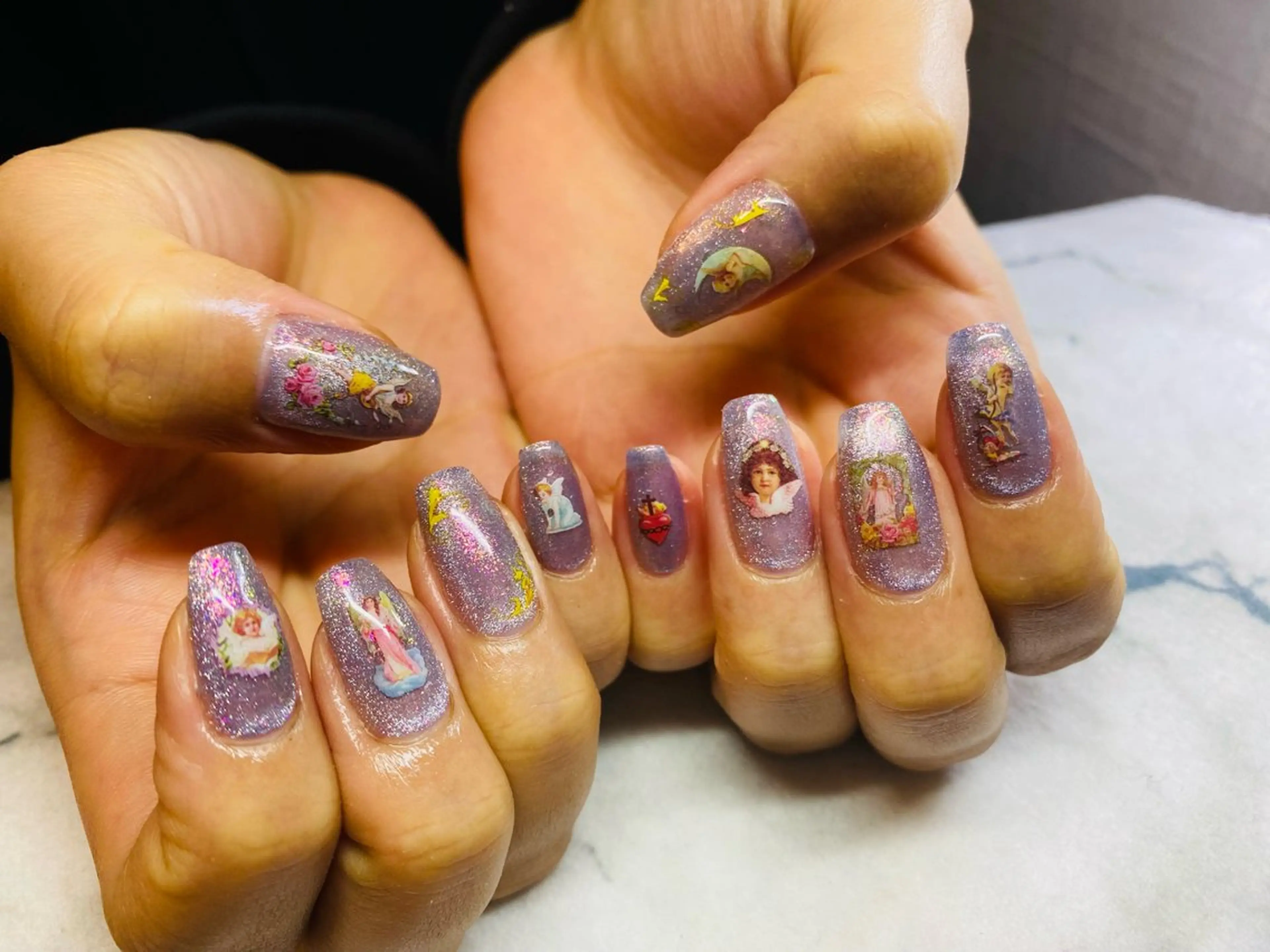 ネイル 持ち込み ハンドネイル Chandra nail&tarotのネイルデザイン