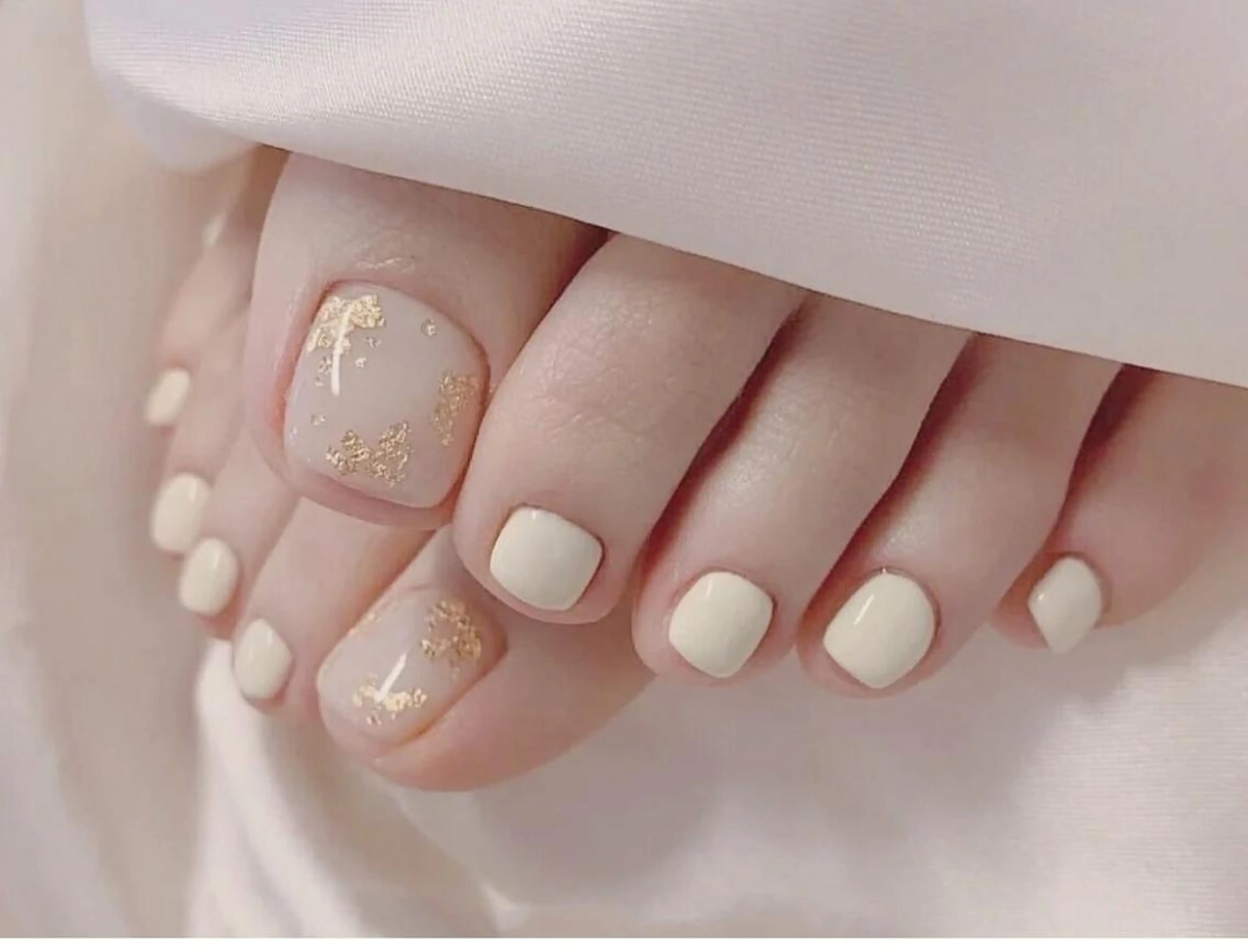 ネイル オーロラネイル チークネイル 長さ出し フレンチネイル ジェルネイル MUSES  NAIL  SALON所属・MUSES ネイルのネイルデザイン