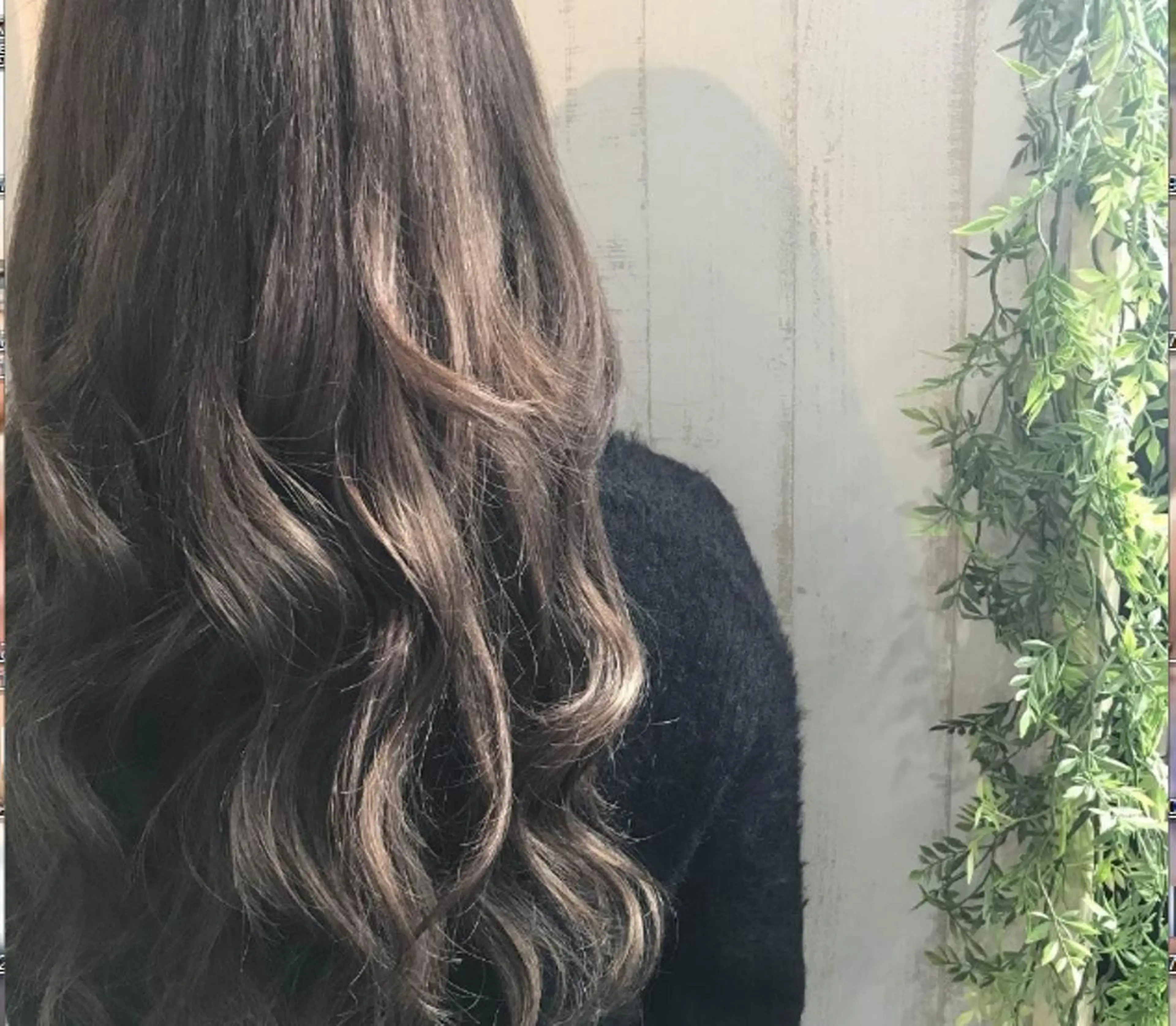 セミロング カラー パーマ ヘアアレンジ R3 Eyelash RSKのマツエク・マツパデザイン