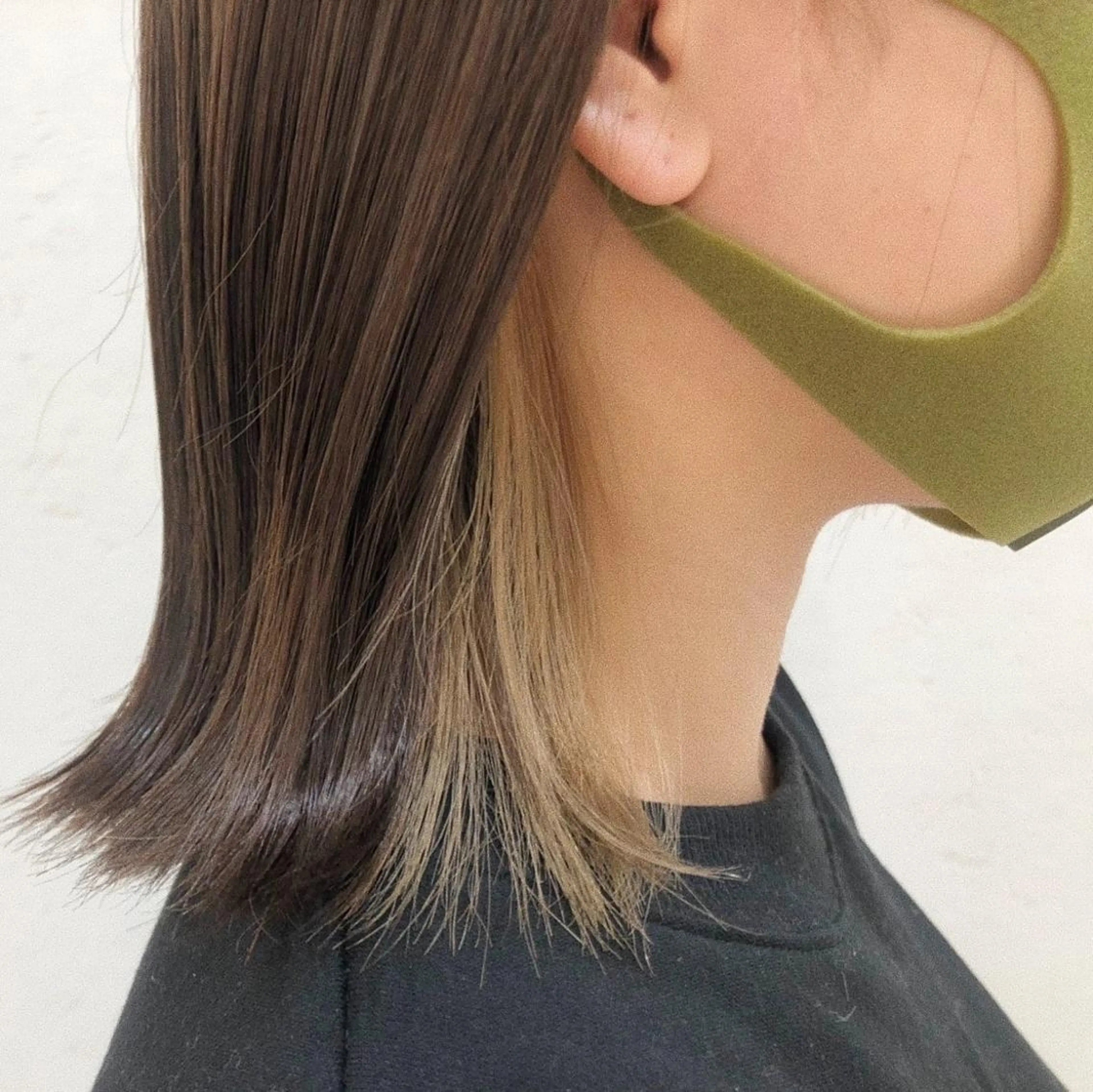 ミディアム カラー 🤍オオカワ レイナ🤍のヘアスタイル