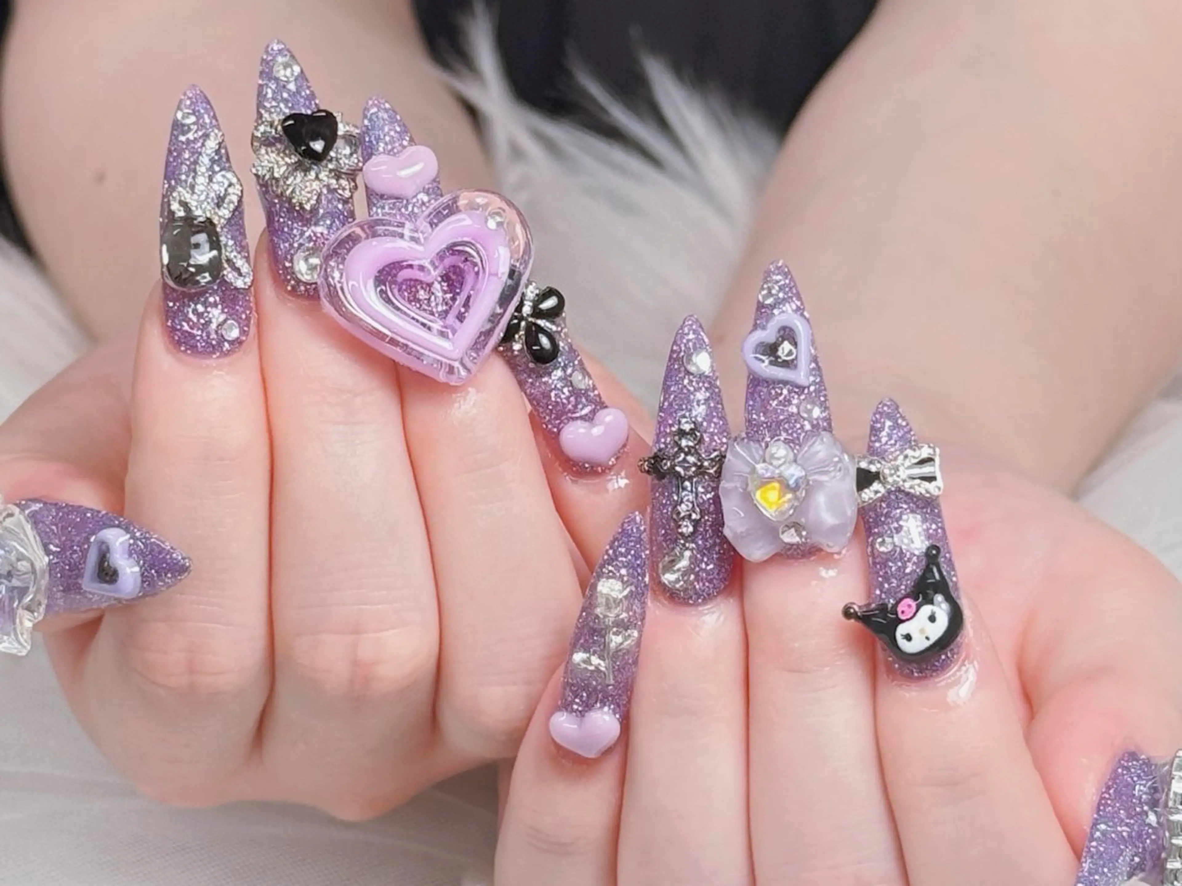 ネイル lucky nail 歌舞伎町のネイルデザイン