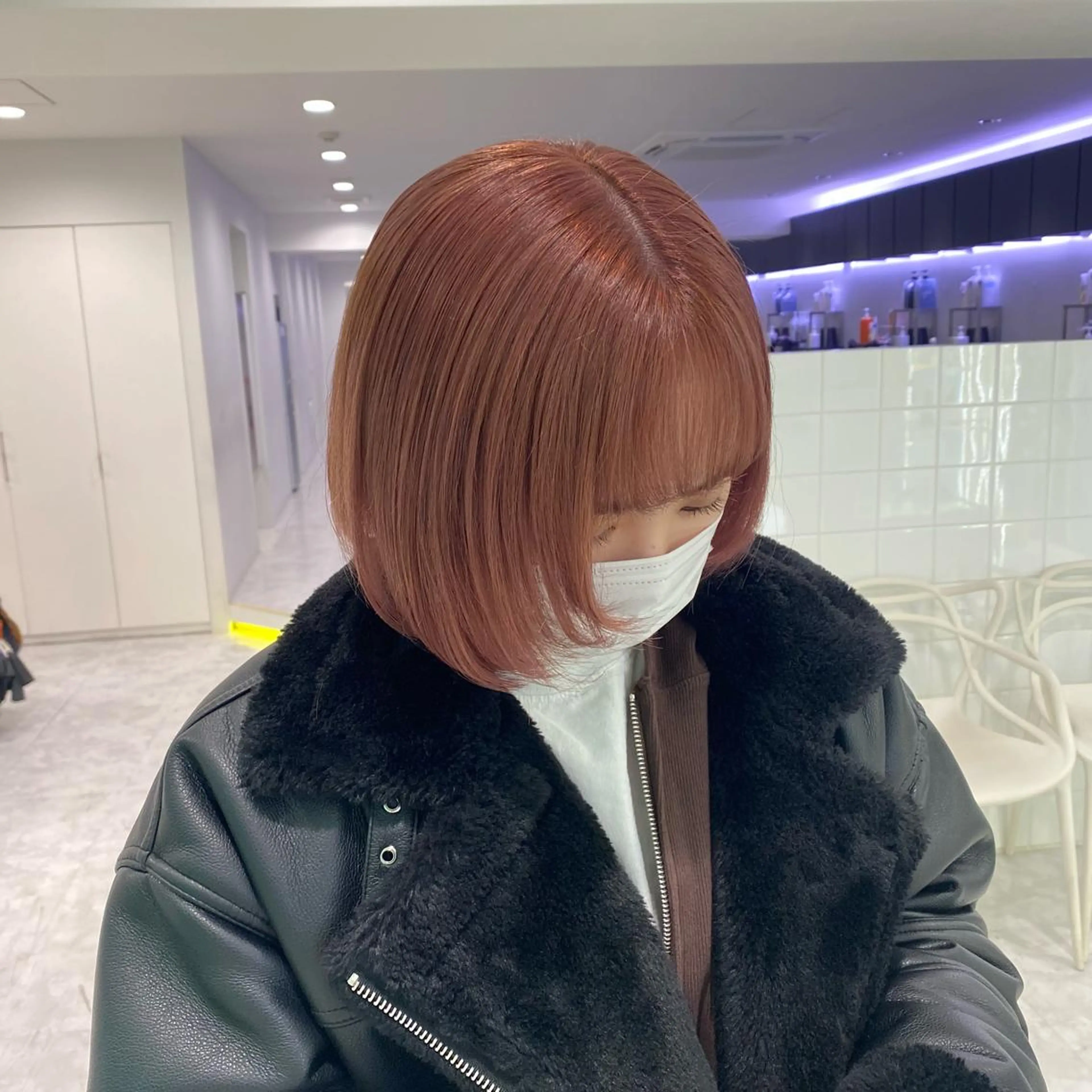 セミロング カラー ヘアアレンジ GOTODAY shair salon 横浜mare店所属・透明感抜群カラー mai🍑♡のヘアスタイル