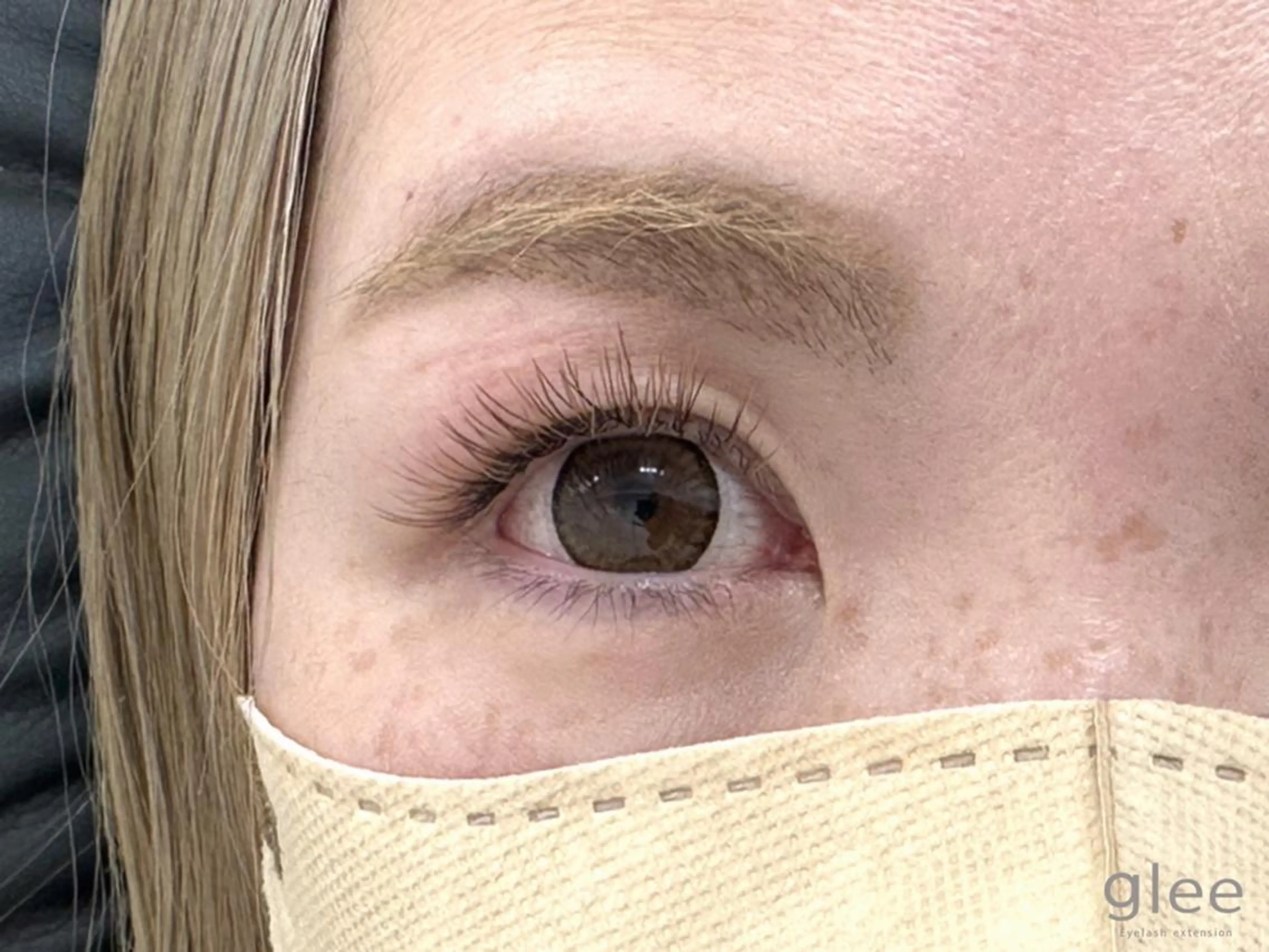 マツエク・マツパ カラーマツエク フラットラッシュ Jカール Kanami カナミのマツエク・マツパデザイン