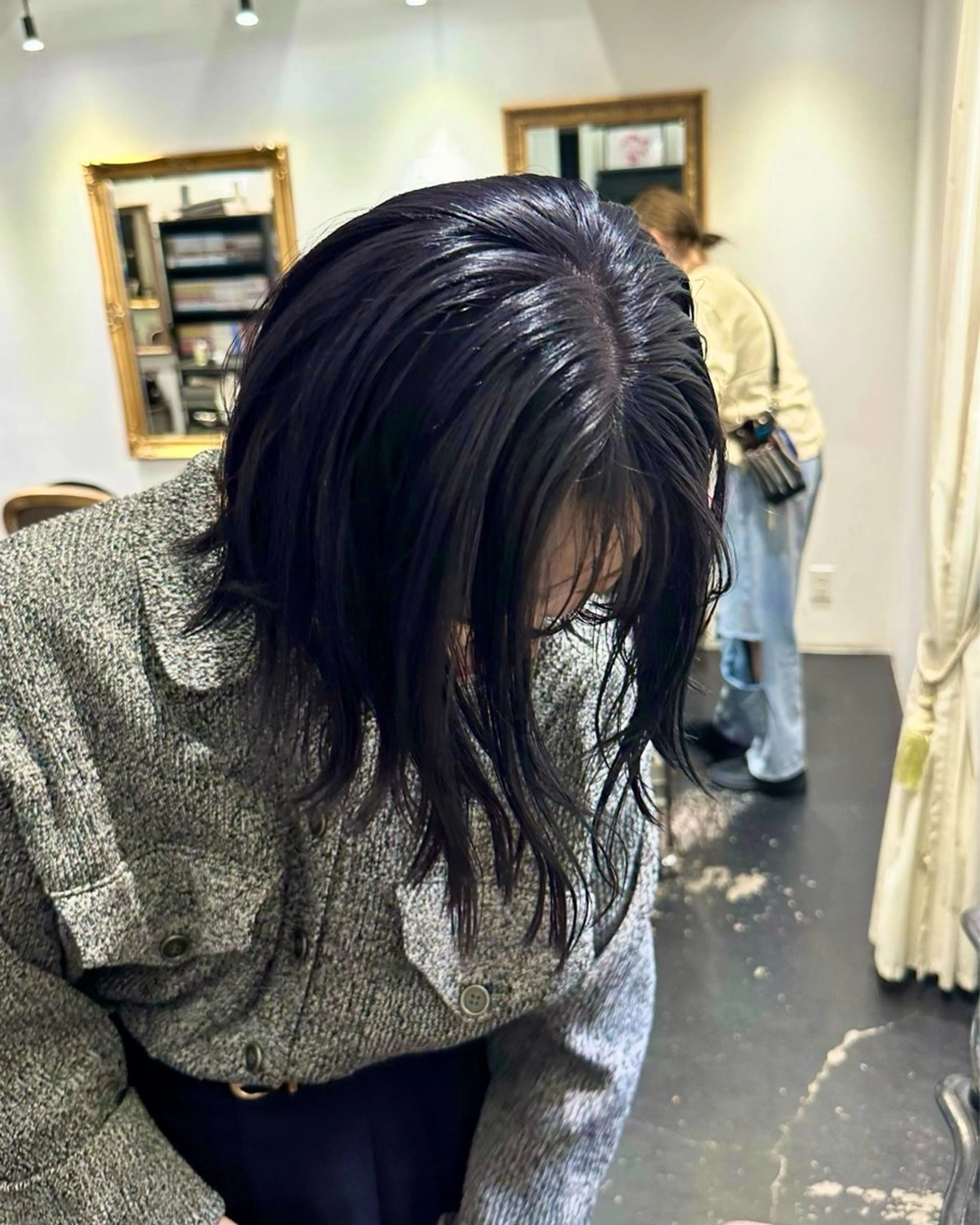 ミディアム ヘアカラー トリートメント REAL 心斎橋所属・ブリーチ/ベージュ /デザイン/ナツミのヘアスタイル