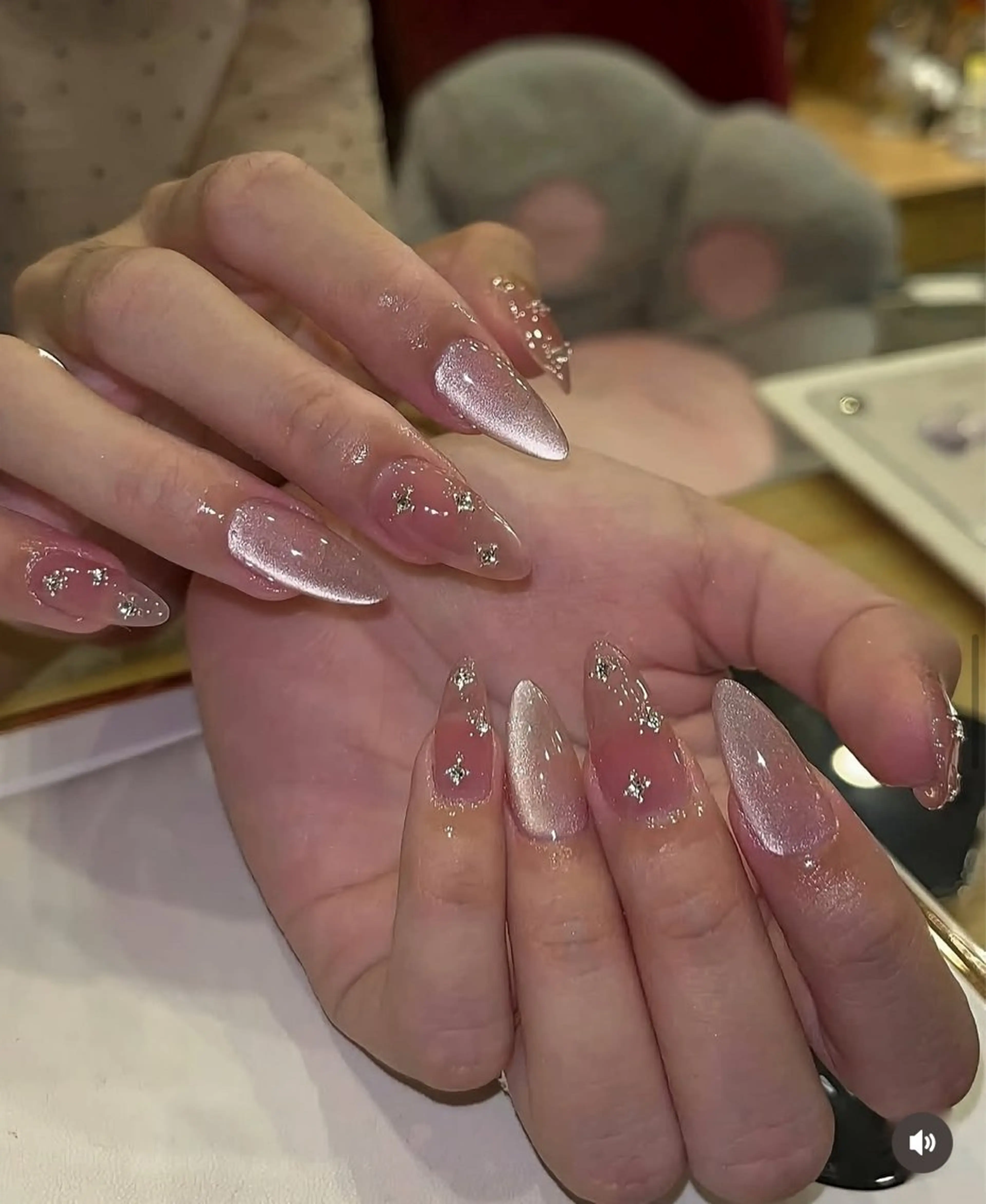 ネイル 長さ出し ジェルネイル オフィスネイル ワンカラーネイル パラジェル Michi_Nails_Salon所属・Michi Nail Staffのネイルデザイン