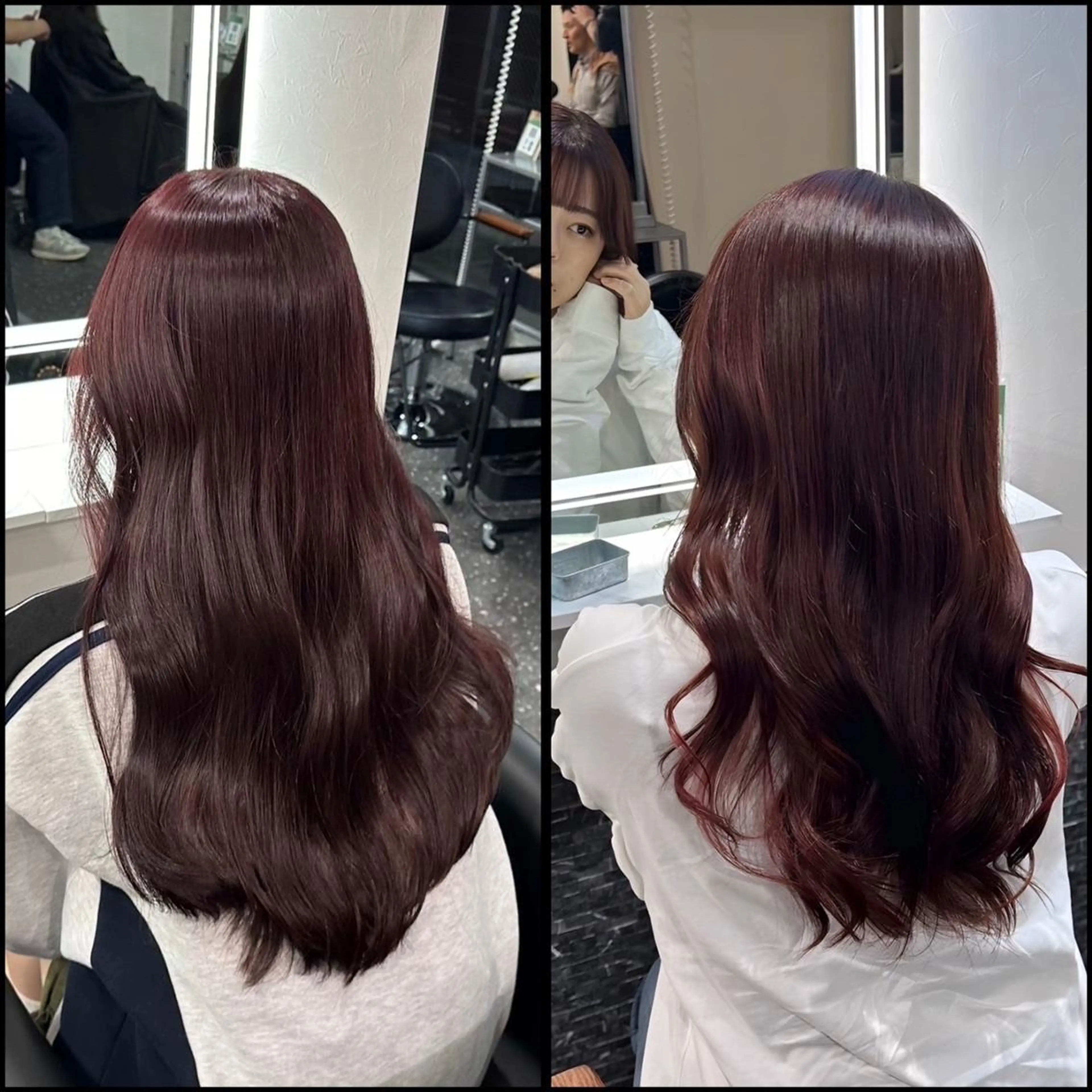 韓国風カット+艶髪透明感イルミナカラー+ TOKIO2stepトリートメントの写真