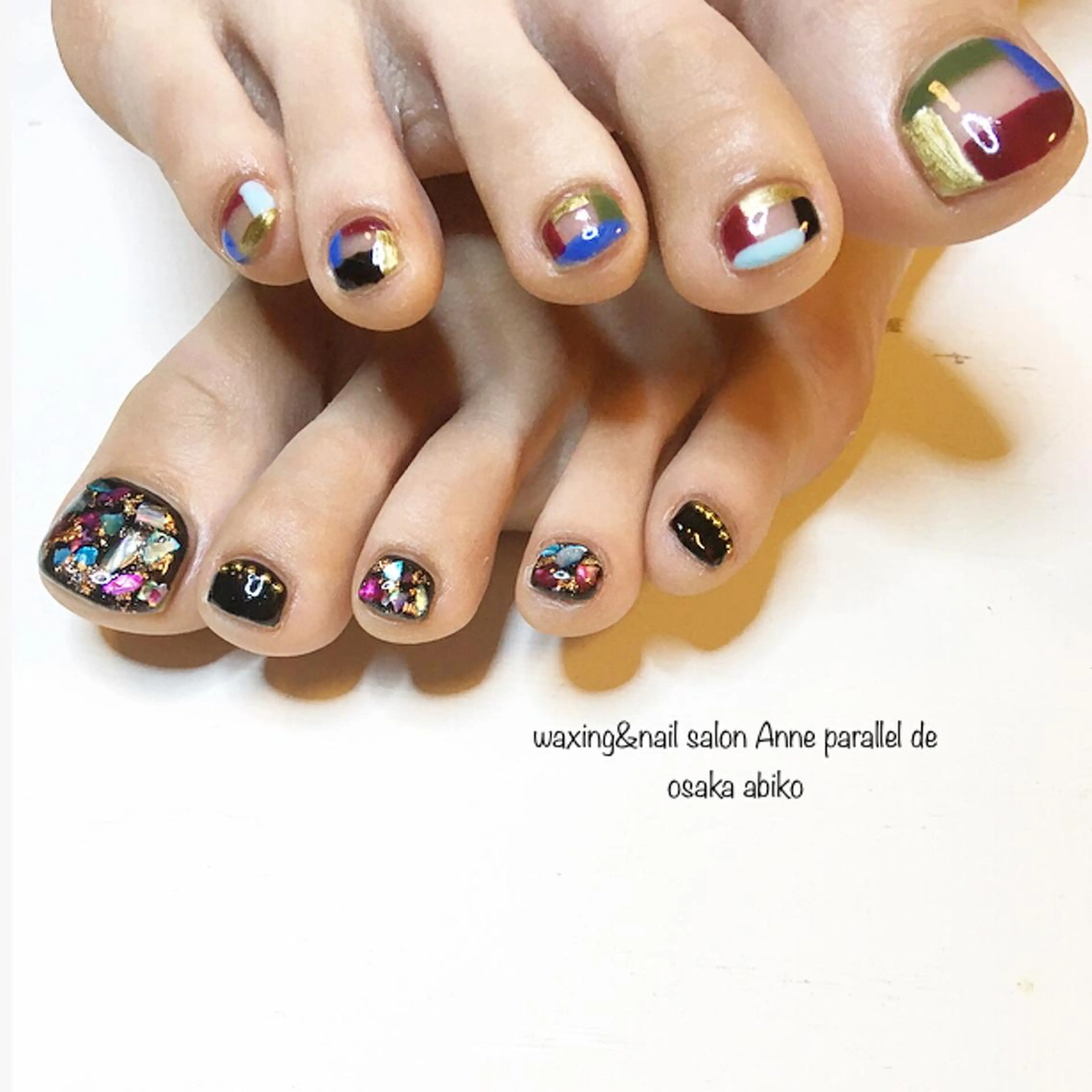 ネイル フットネイル 中村 翠のネイルデザイン