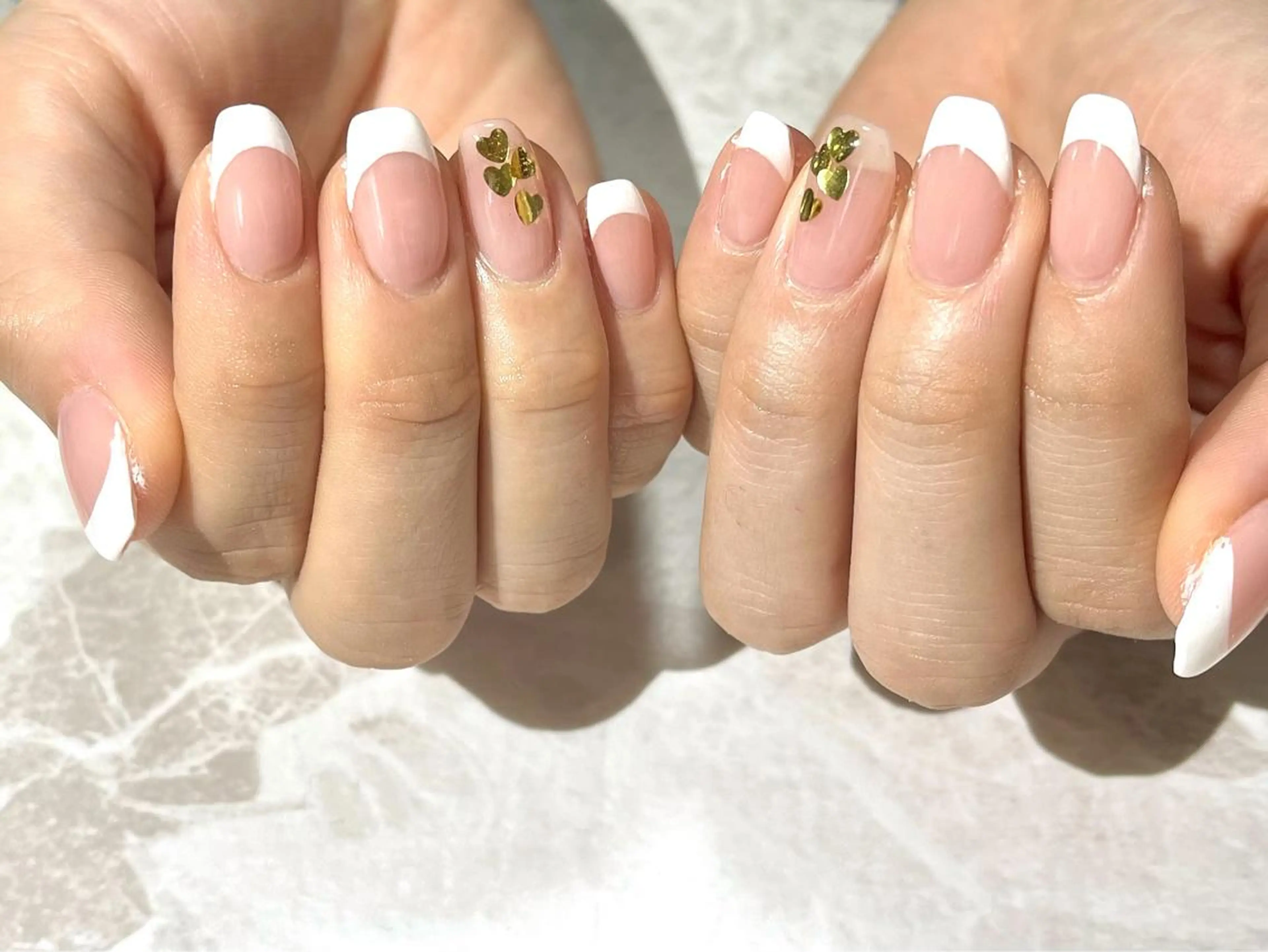 ネイル フットネイル フレンチネイル ニュアンスネイル シンプルネイル 春ネイル ネイル フフラ所属・nail fufla ♡yamane♡のネイルデザイン