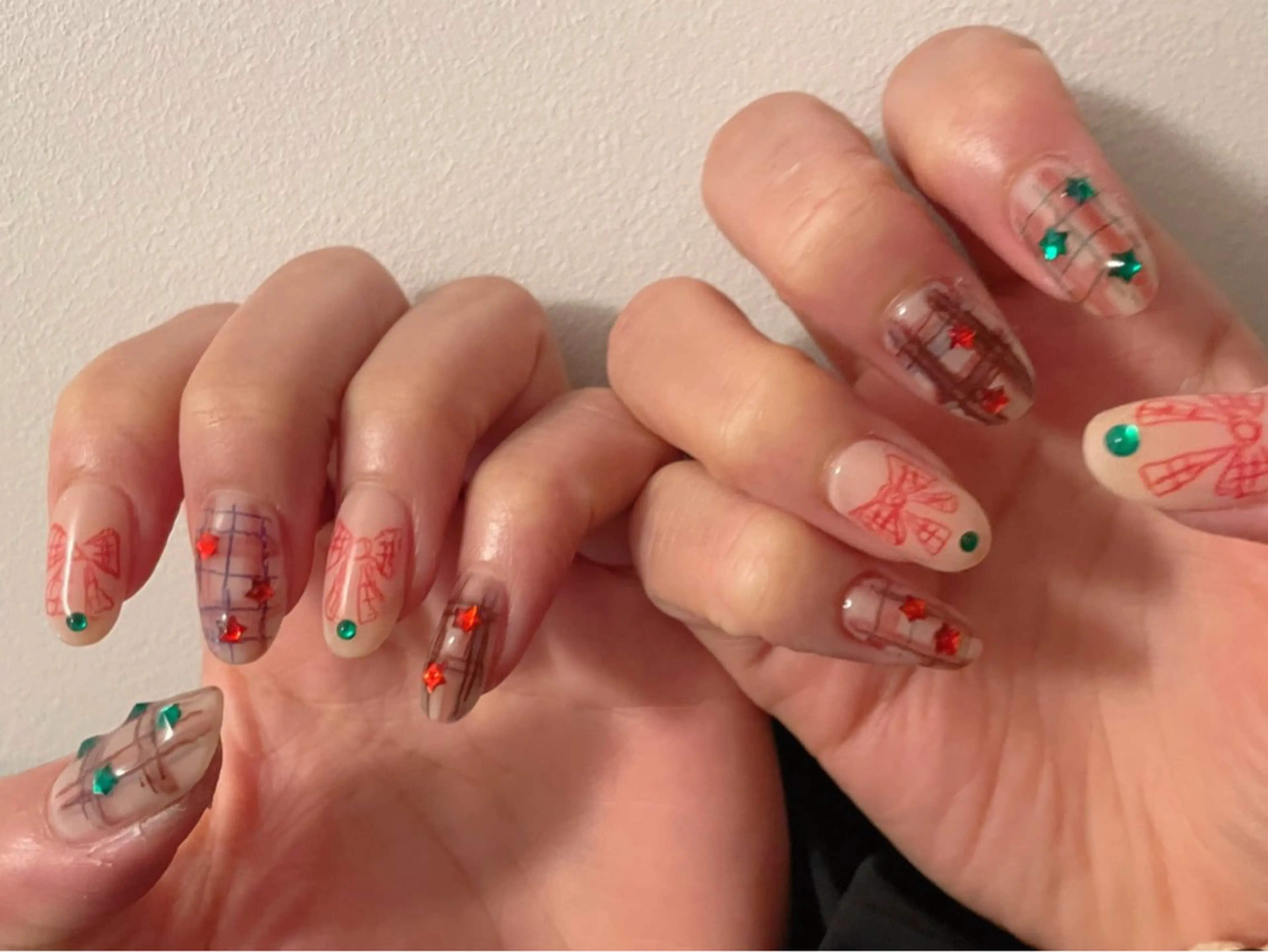ネイル 冬ネイル クリスマス vico【名古屋栄店】所属・vico栄 kitagawaのネイルデザイン