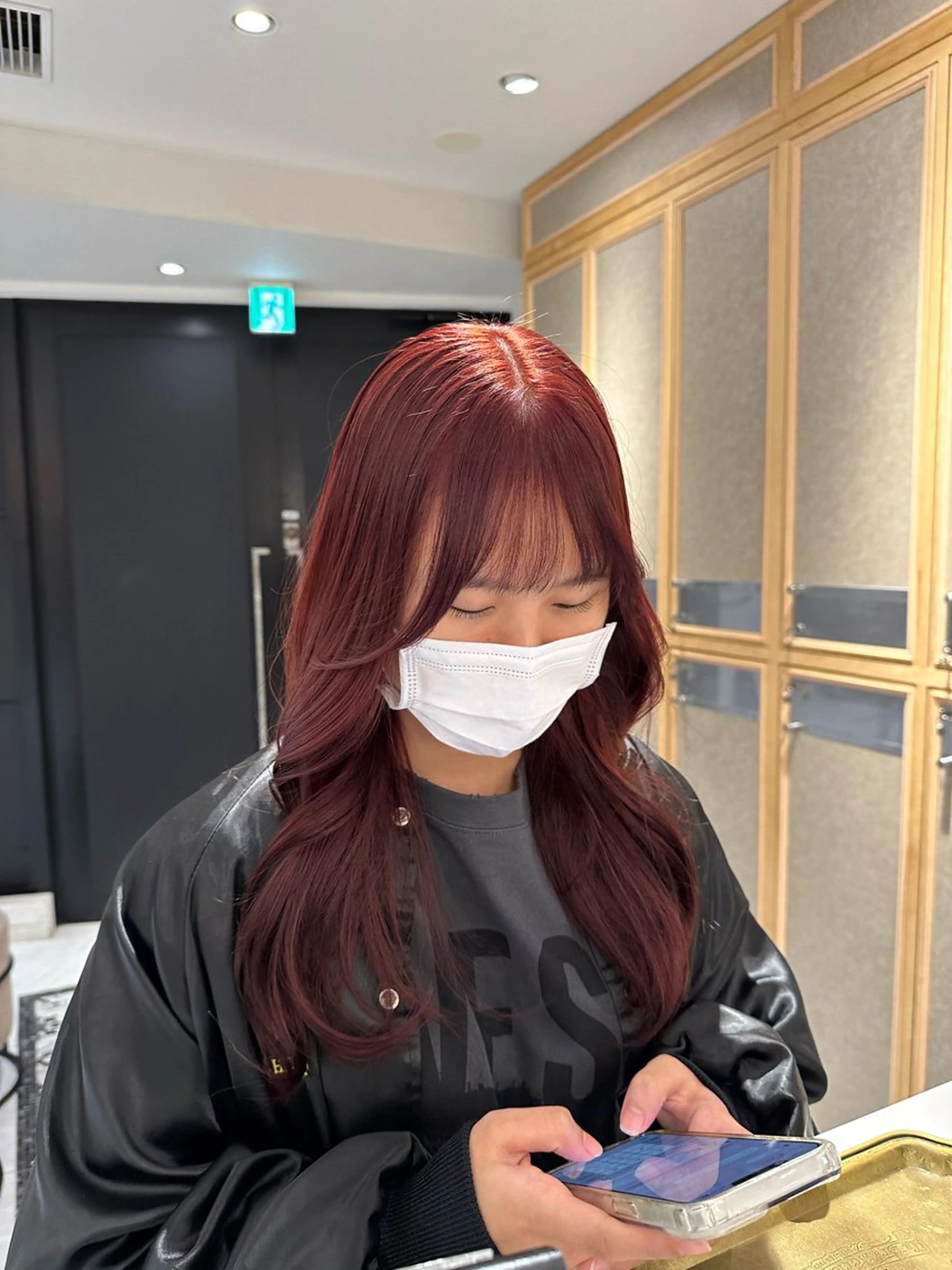 ロング カラー ヘアカラー トリートメント ヘッドスパ 艶髪/ロングモデル 募集🫧terukaのヘアスタイル