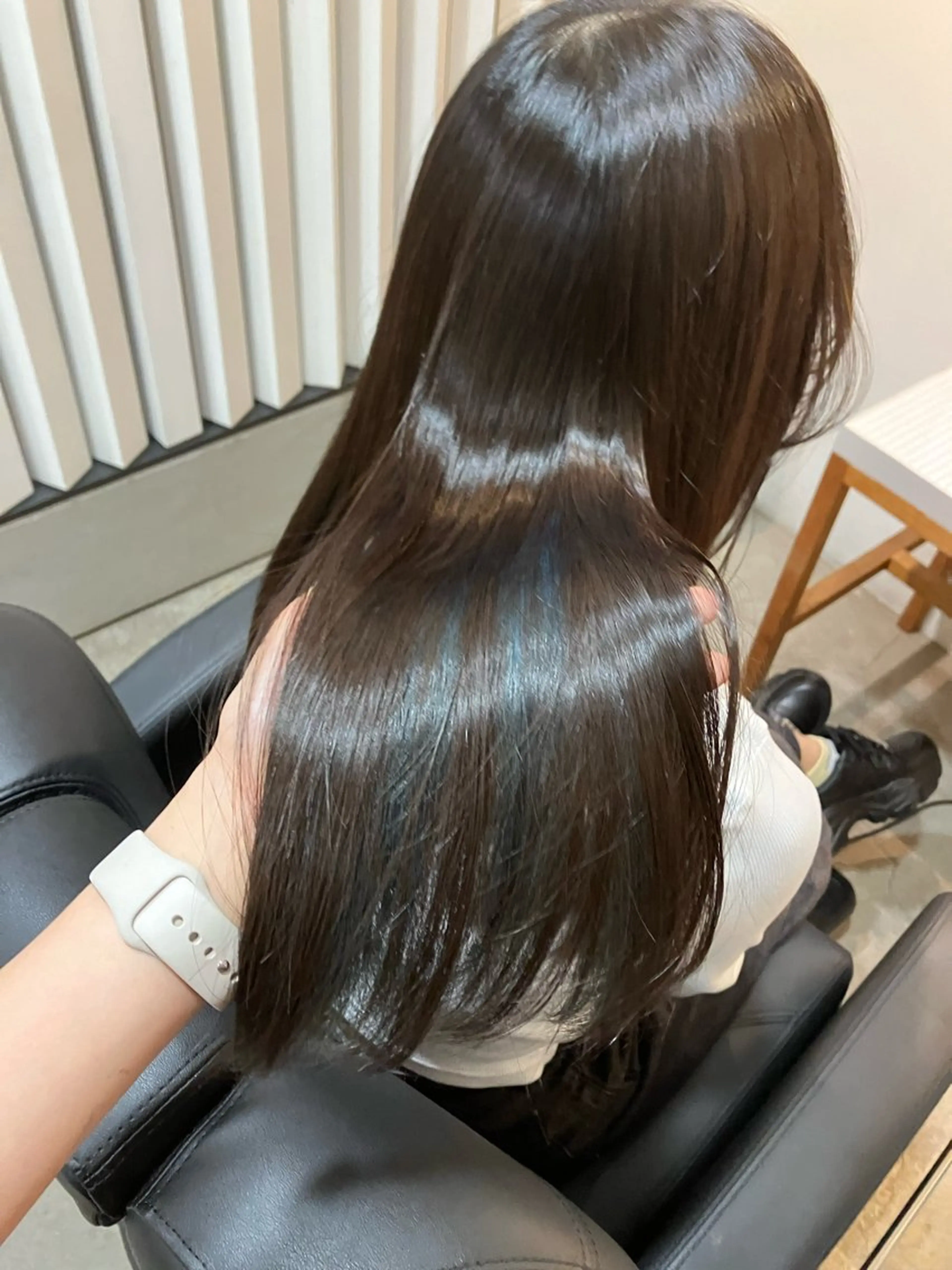 カラー ブリーチ ブルーカラー インナーカラー ヘアカラー Liike所属・🎀透明感カラー🎀 Yurinoのヘアスタイル