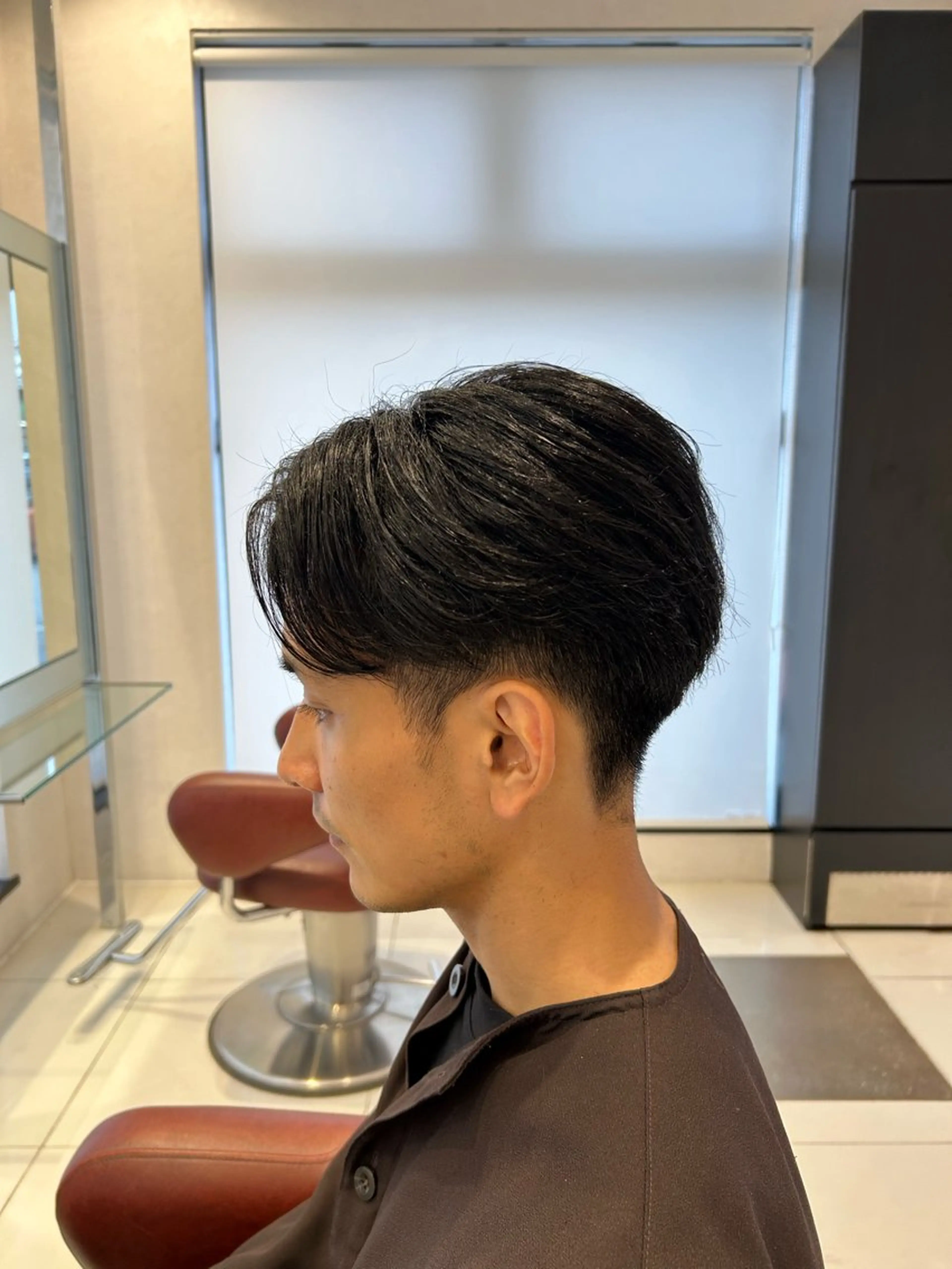 メンズ センターパート 石塚 光流のヘアスタイル
