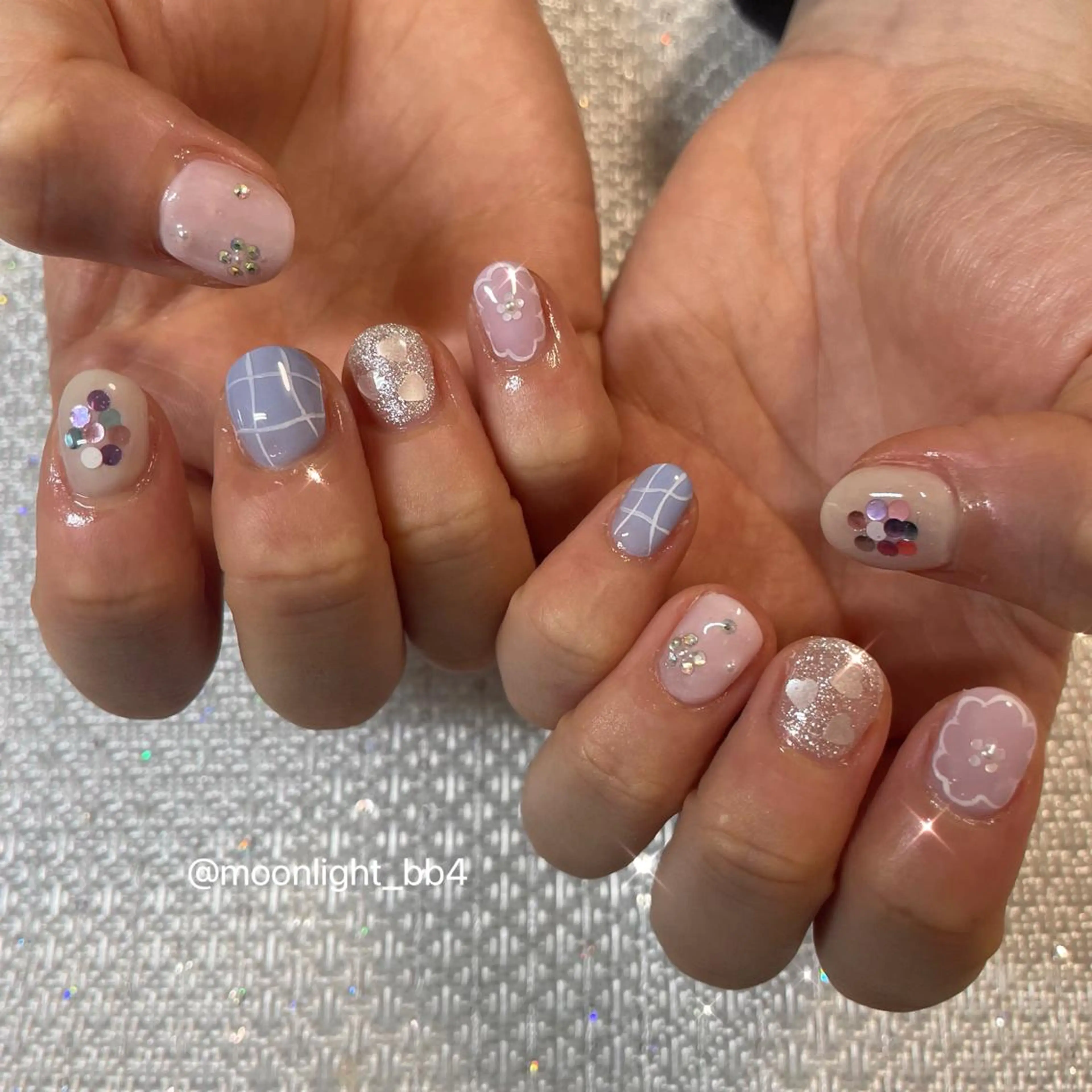 ネイル ハンドネイル MoonLight MIHOのネイルデザイン