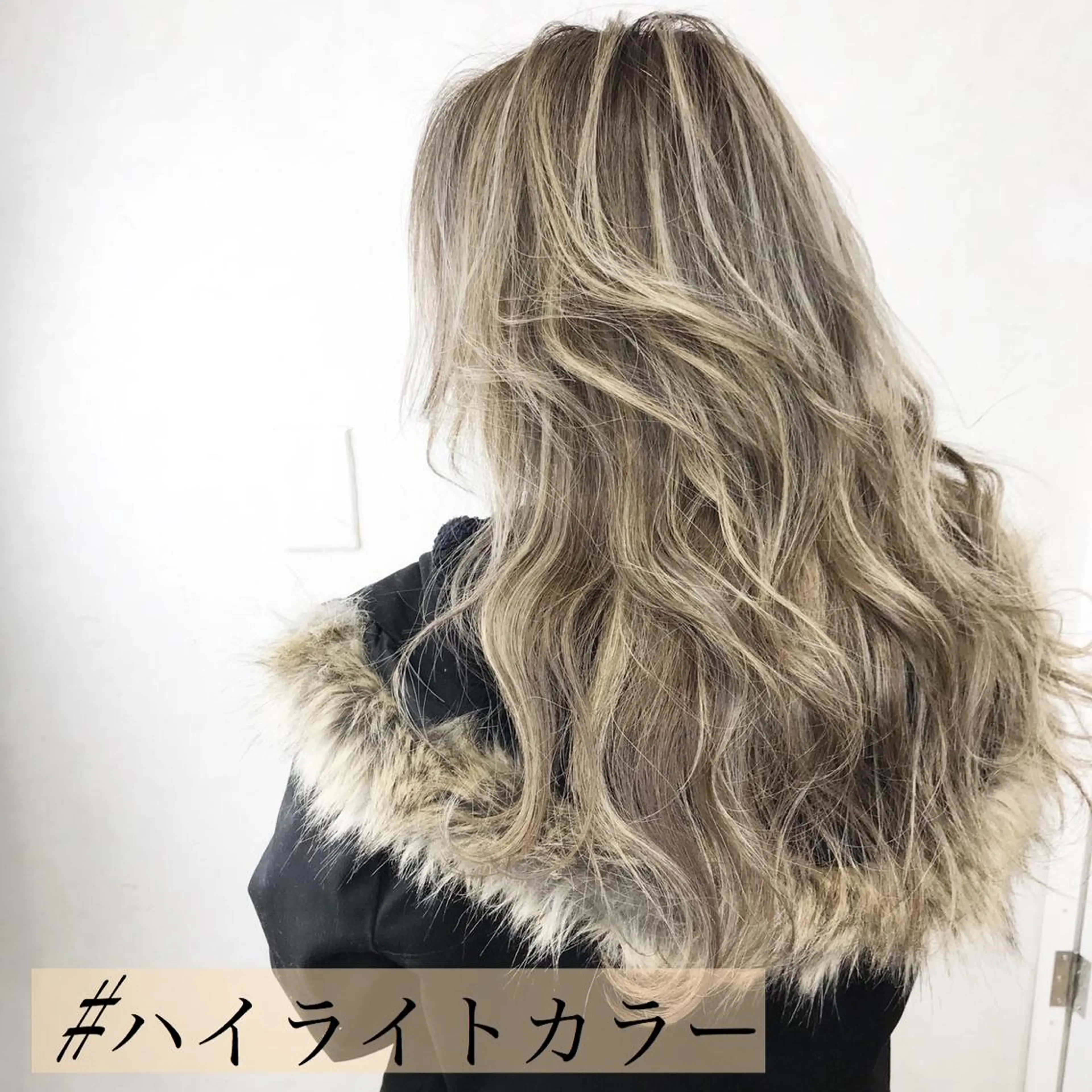 ロング カラー ヘアアレンジ ハイライトカラー ハイライト カット ヘアカラー TATSUYA アートディレクターのヘアスタイル