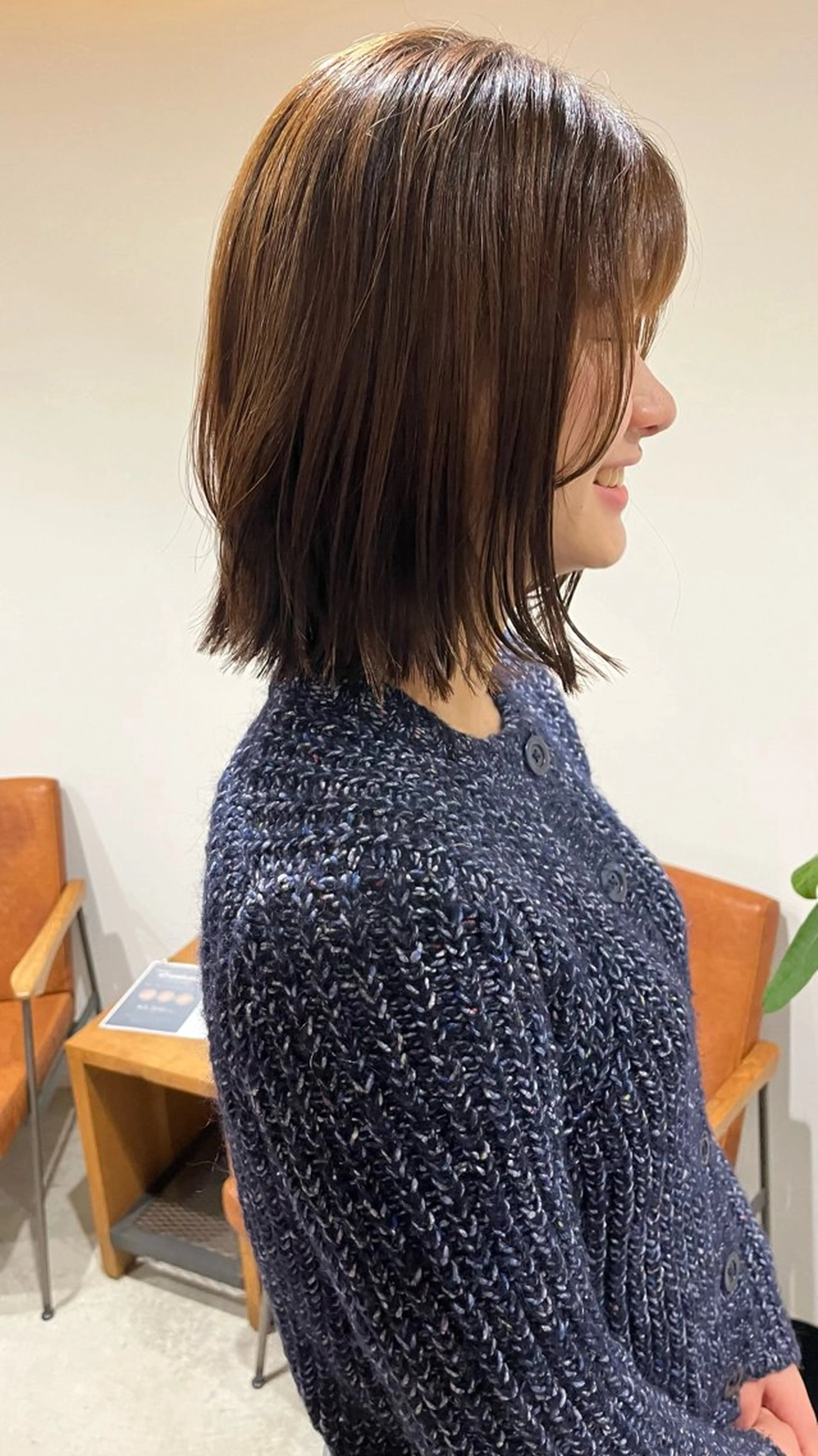 ミディアム ボブ レイヤーカット カット 梅田美容室/カット /Maoのヘアスタイル