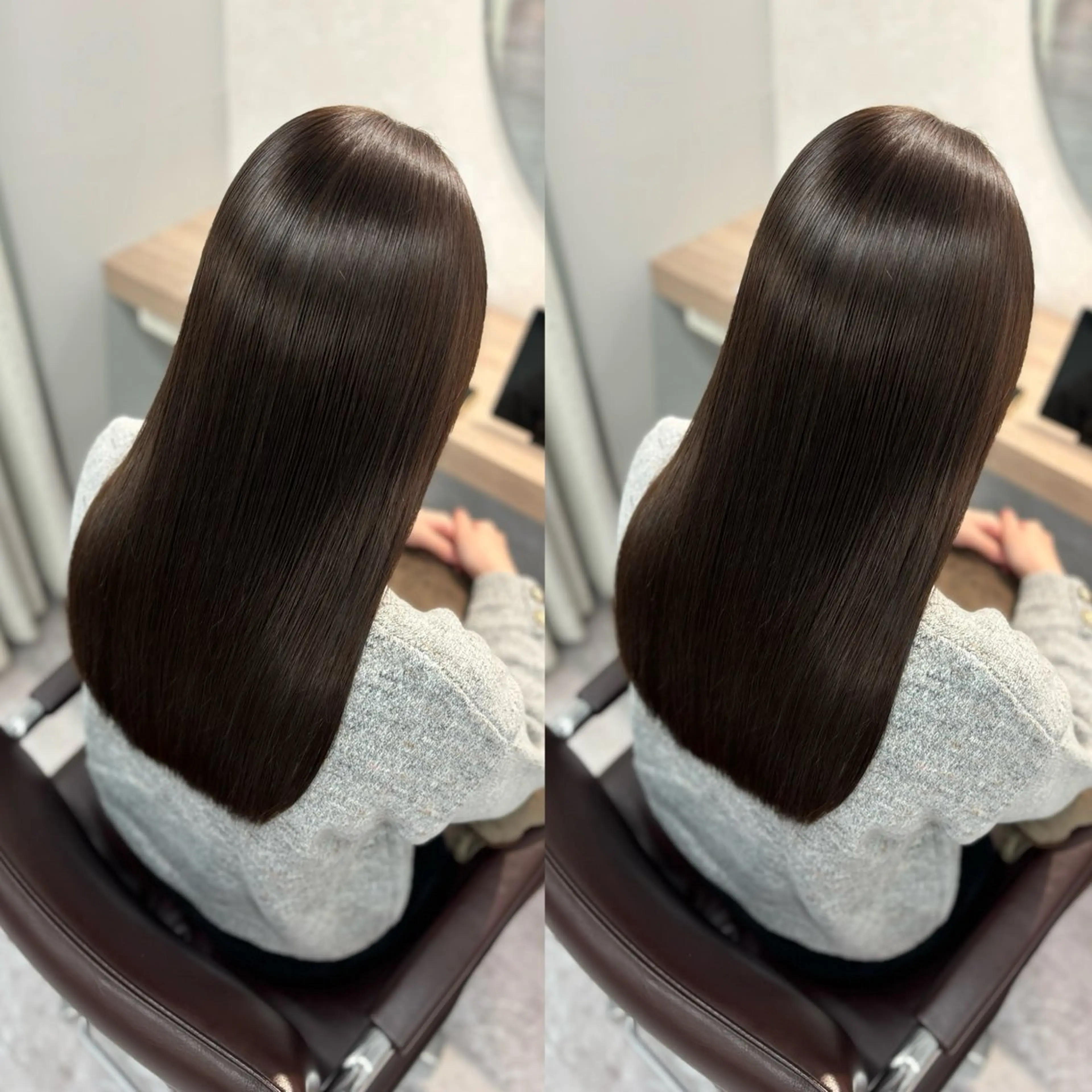 ロング カラー カット ヘアカラー トリートメント 髪質改善🫧ベージュ 椙山 響のヘアスタイル