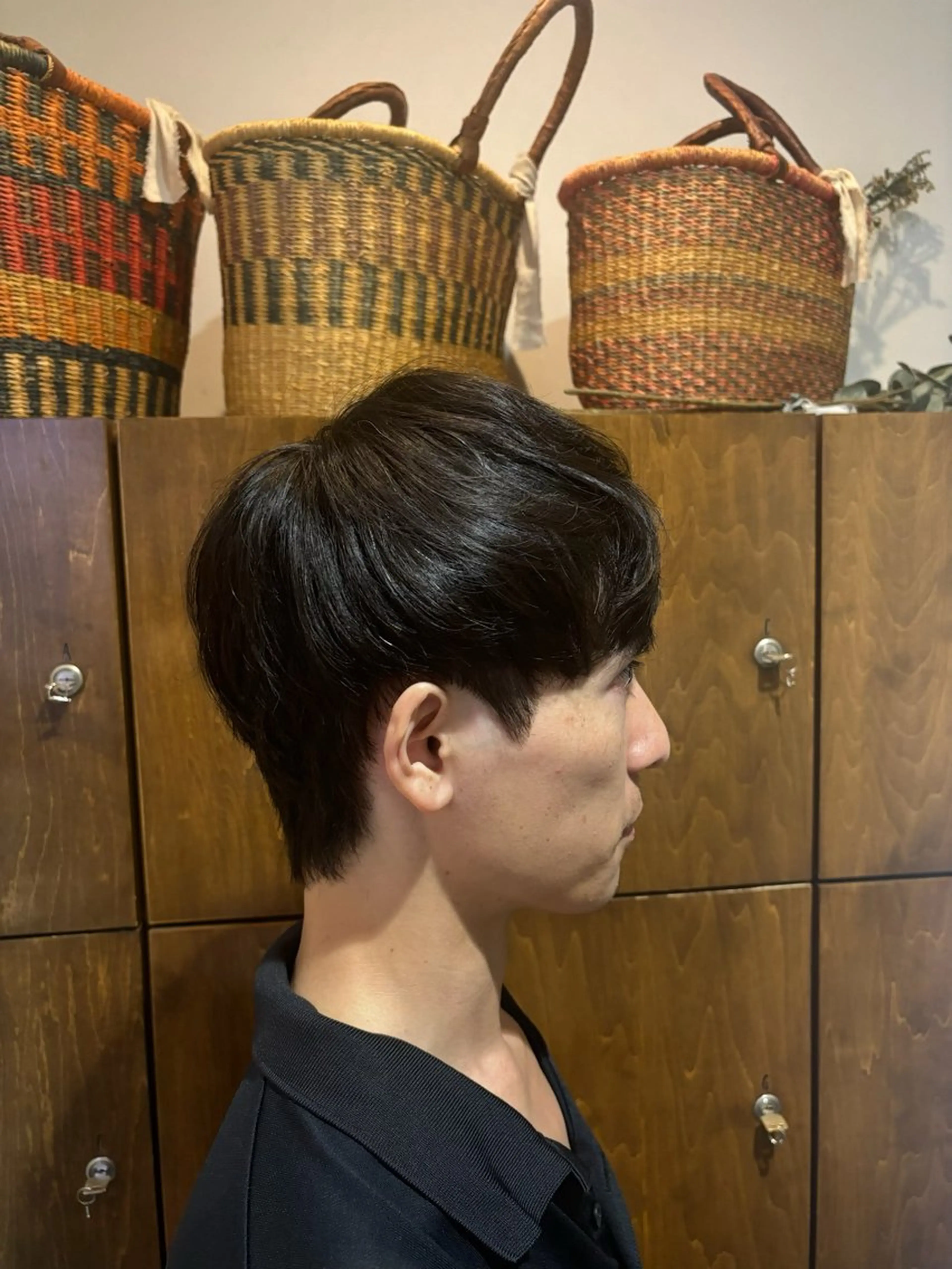 ミディアム メンズ レイヤーカット/艶髪 /パーマaikoのヘアスタイル