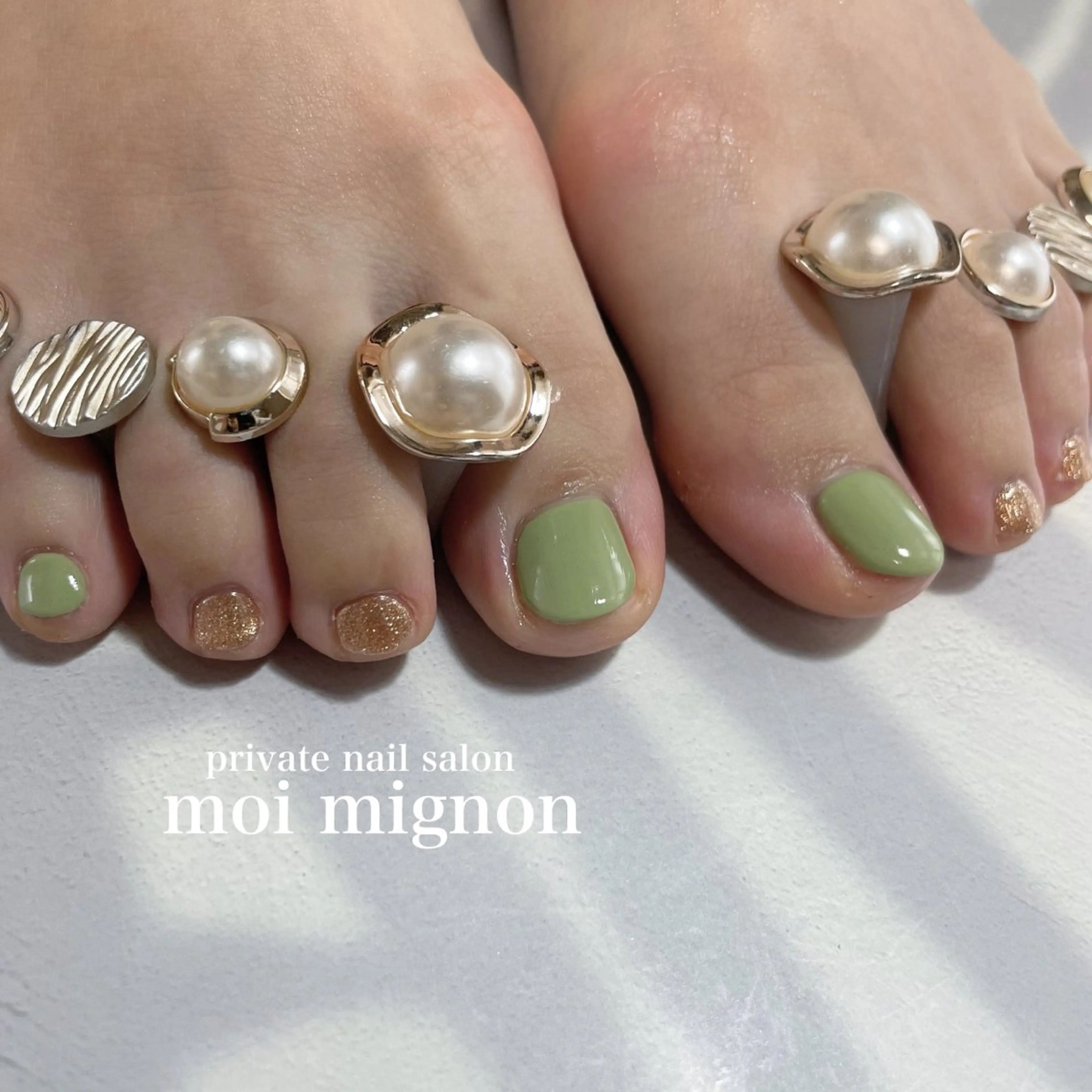 ネイル フットネイル nailist Aki♡のネイルデザイン