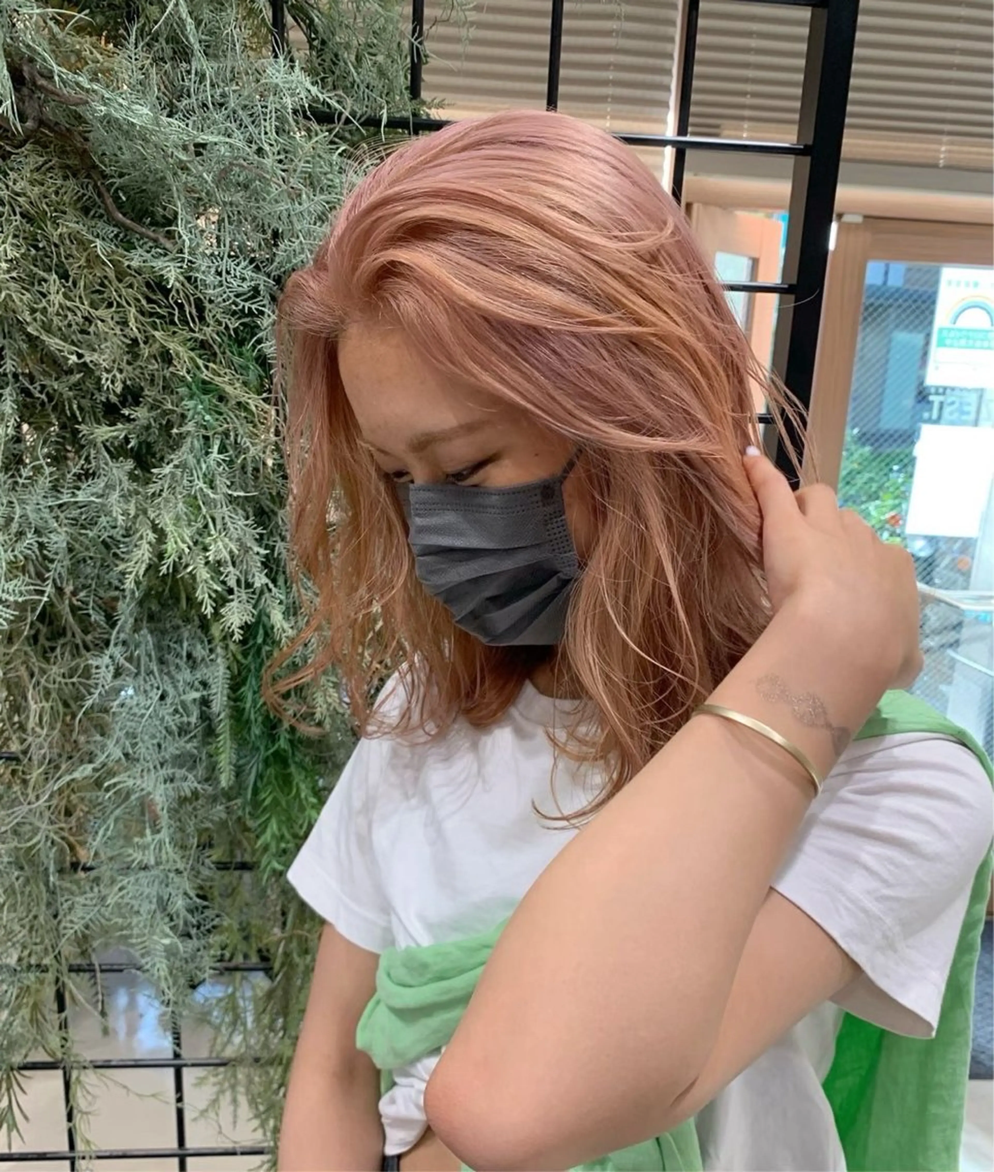 セミロング カラー ヘアカラー 🩶レイナ🩶 color/nailのヘアスタイル