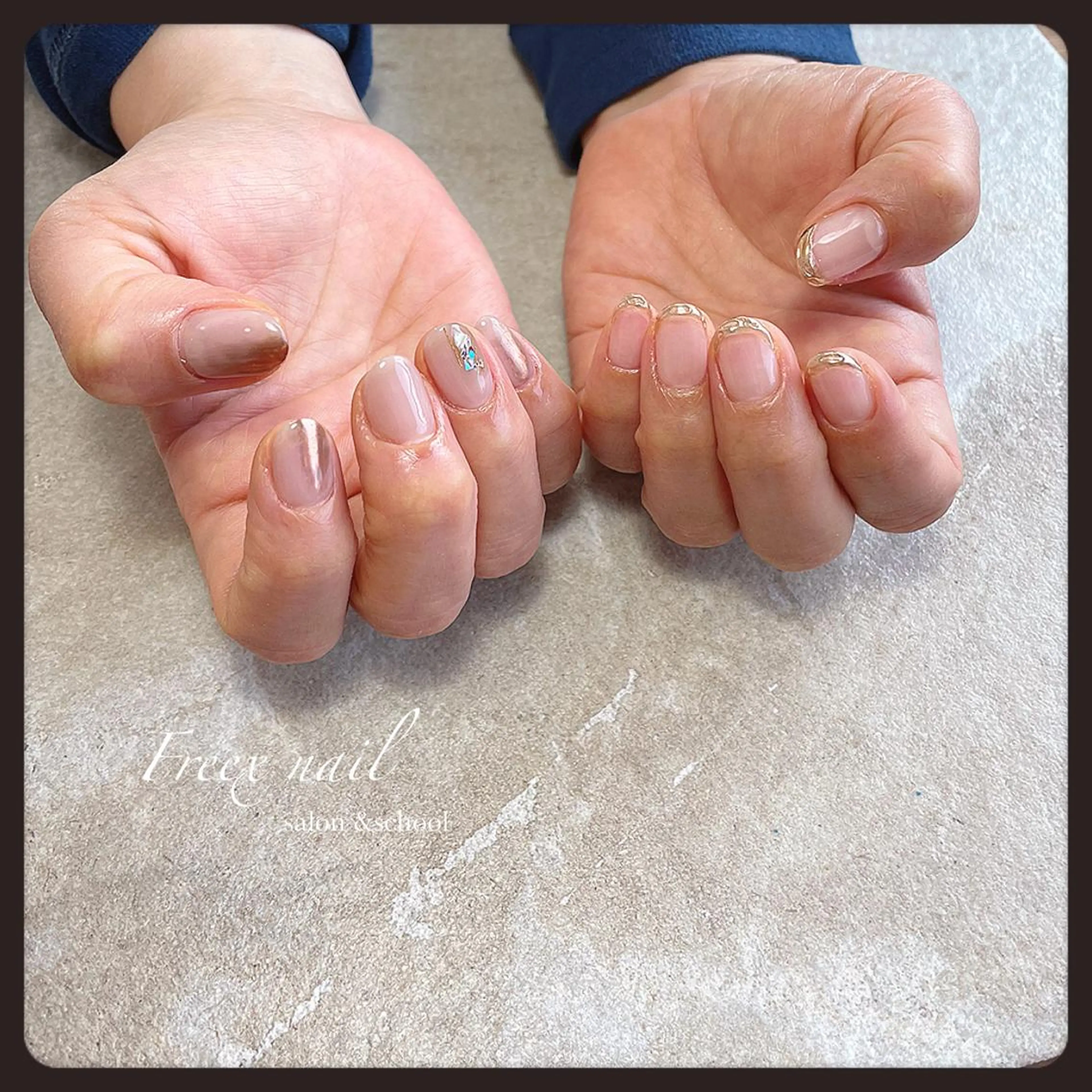 ネイル Freex nail所属・freex nail /ニュアンス/個性派のネイルデザイン