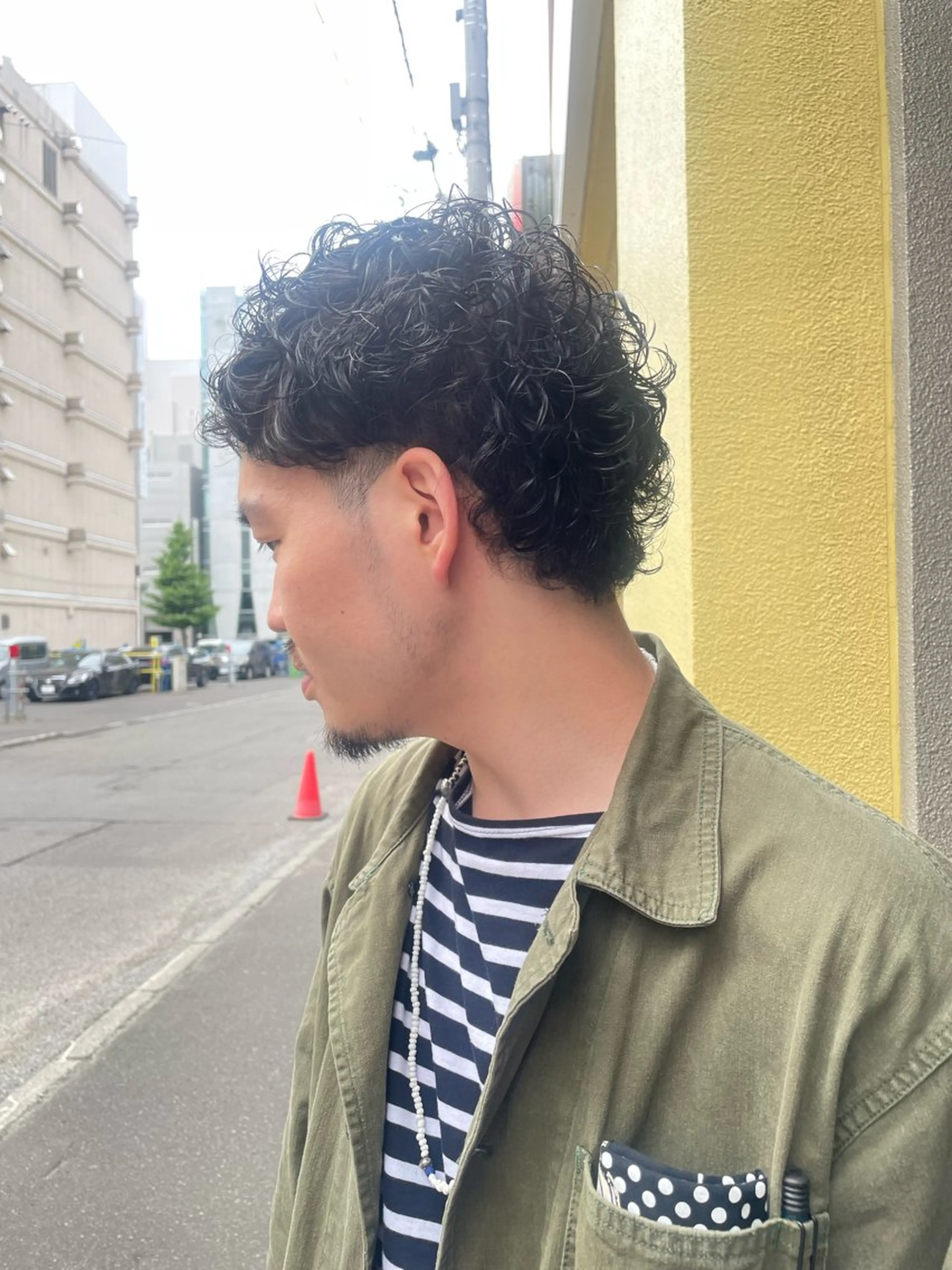 ショート パーマ メンズ pole所属・【pole】 minaのヘアスタイル