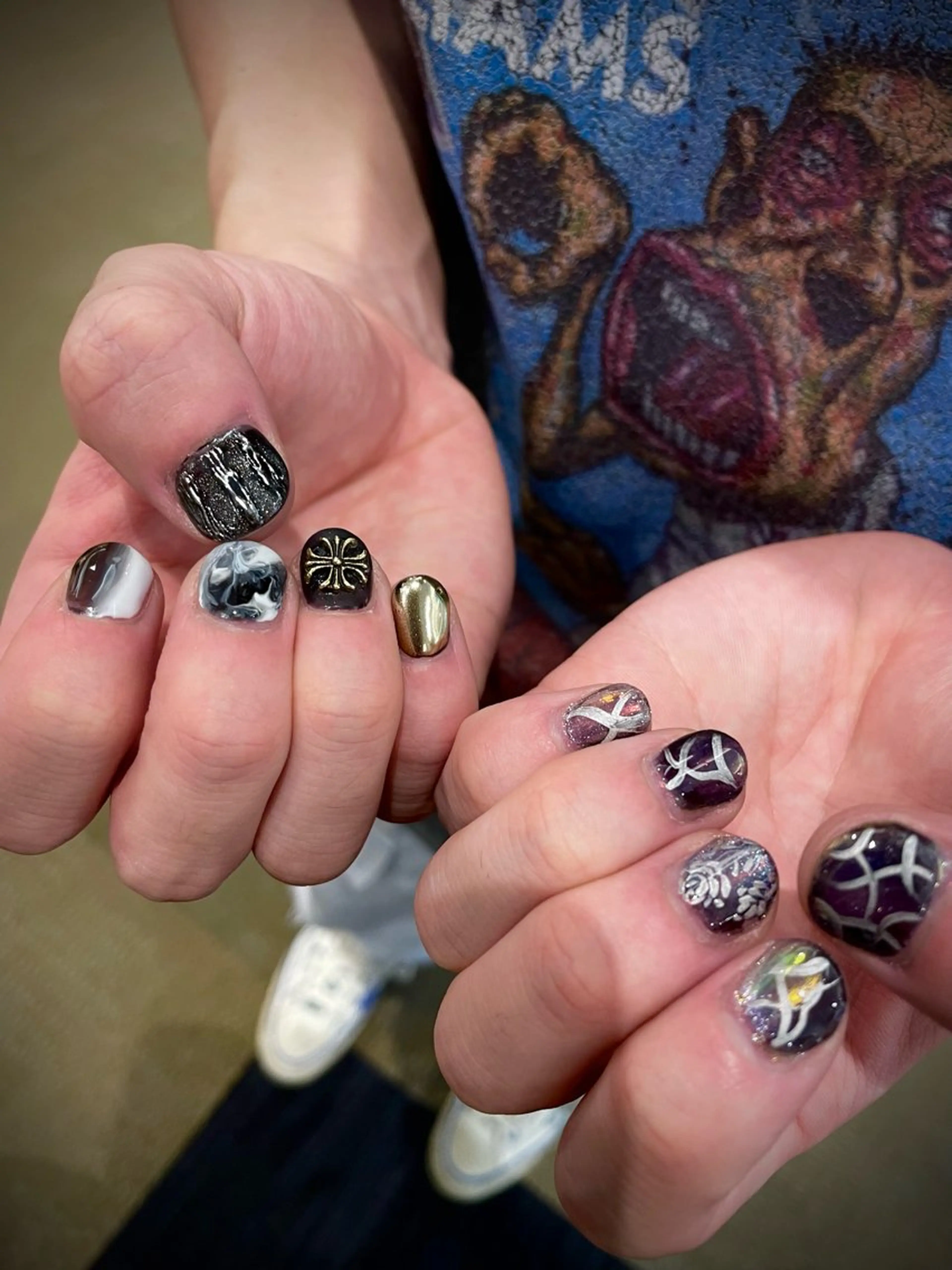 ネイル メンズネイル ハンドネイル enn. makiのネイルデザイン