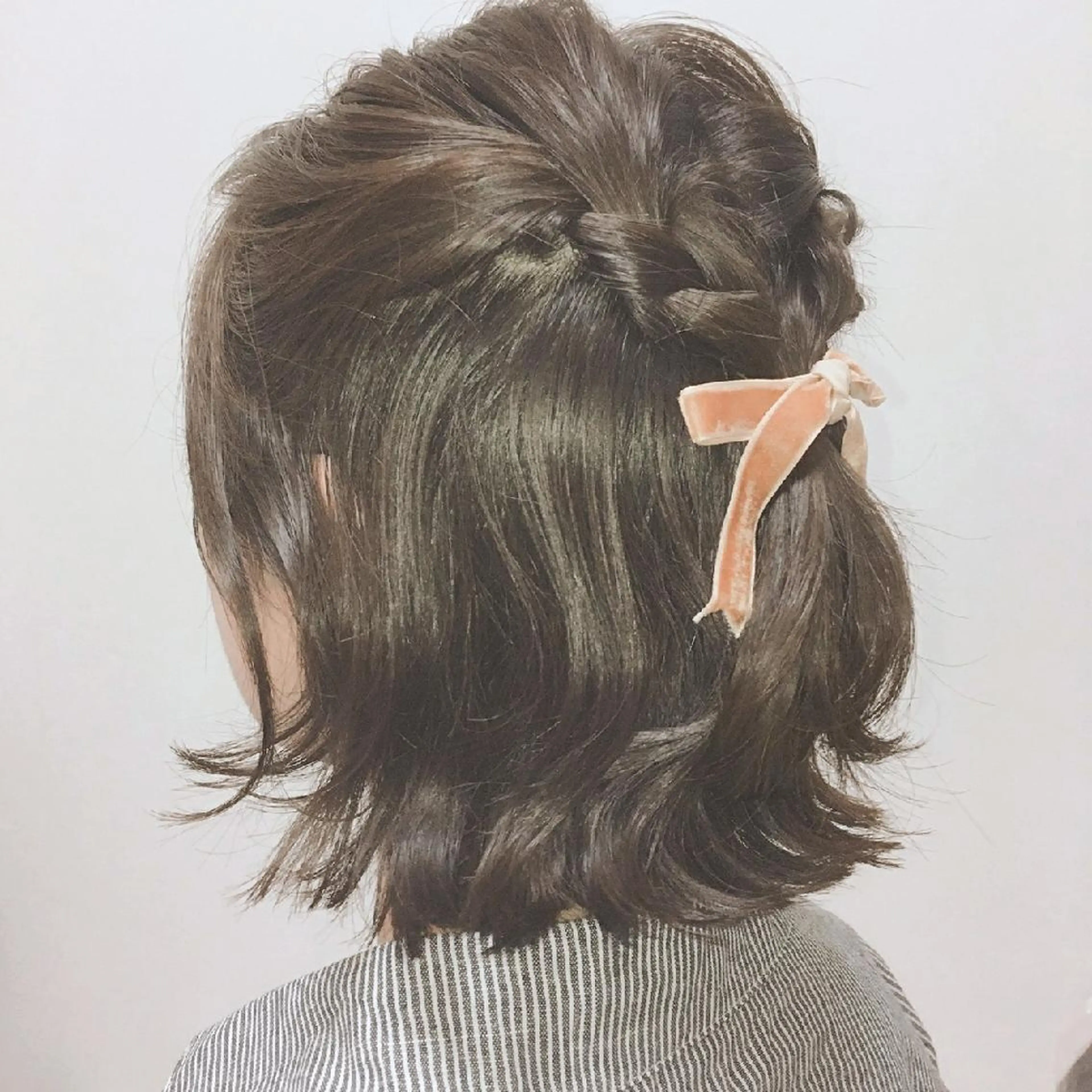 ミディアム ヘアアレンジ 美髪水素カラー✨ 迫田ゆりのヘアスタイル