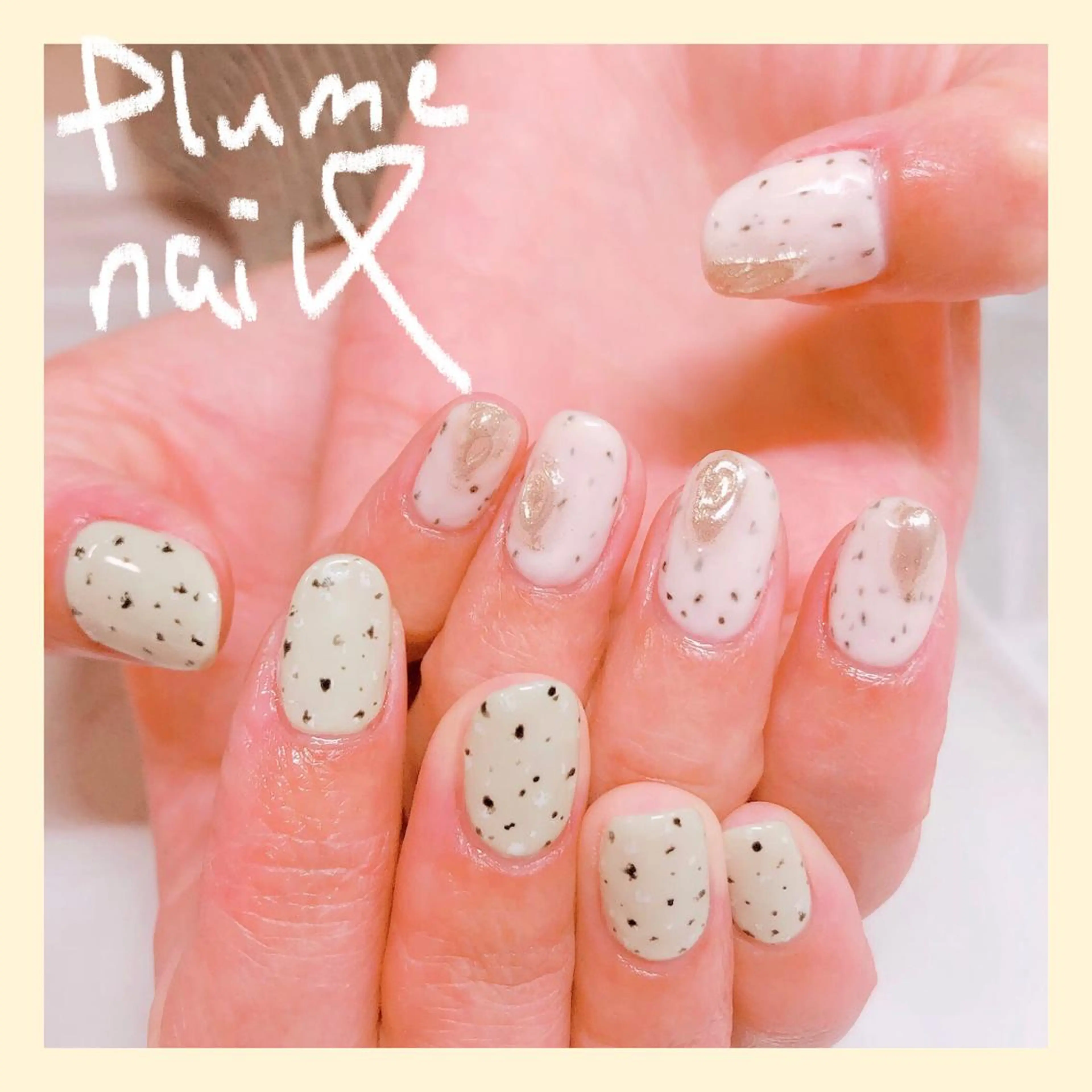 ネイル アートネイル 韓国ネイル ミラーネイル ニュアンスネイル 冬ネイル plume nail ☆韓国ネイルのネイルデザイン