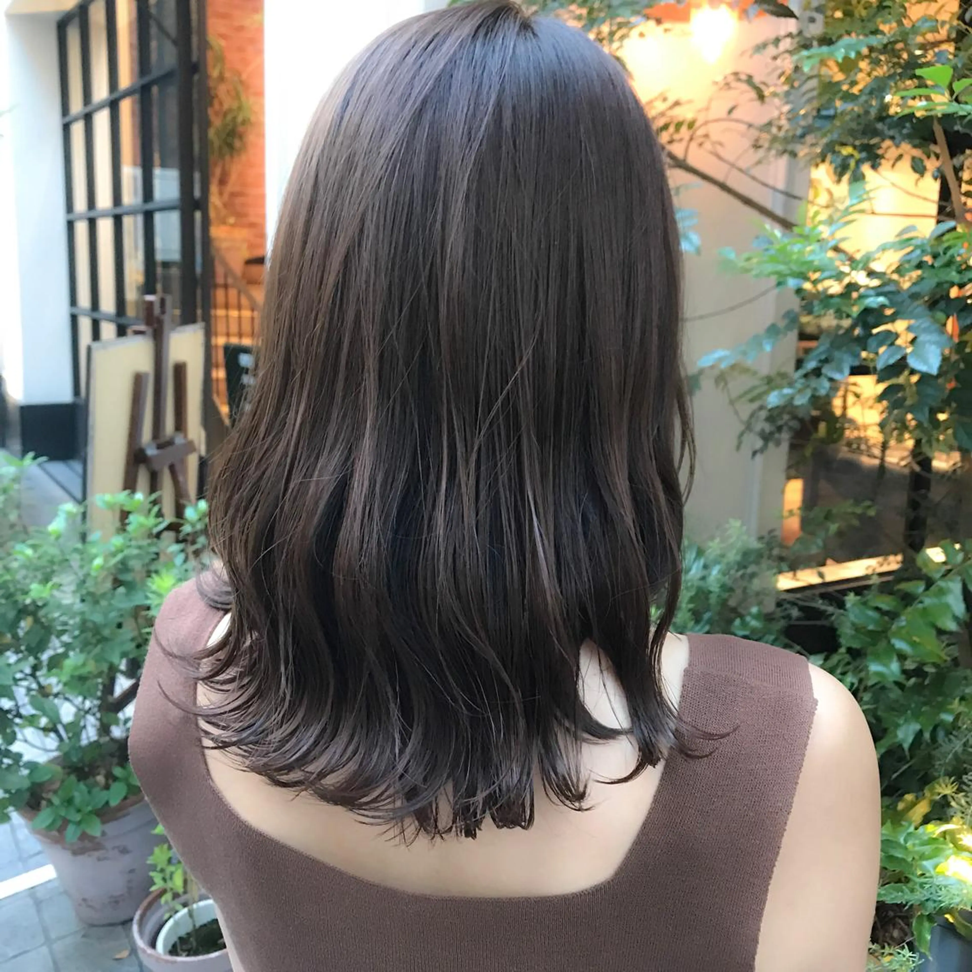 ミディアム LOMA🇰🇷 銀座クボタのヘアスタイル