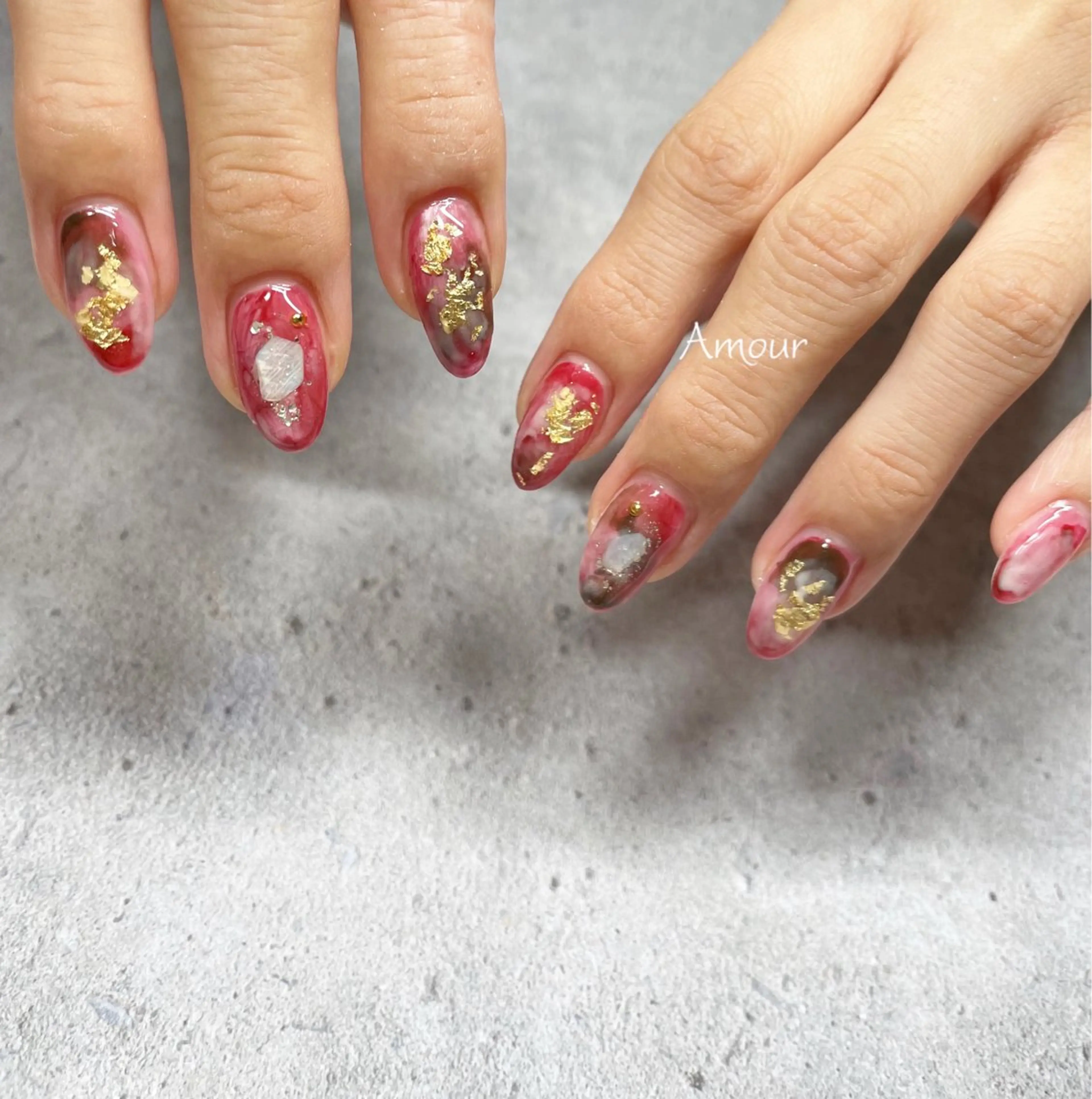 ネイル ハンドネイル Nail Salon Amourのネイルデザイン