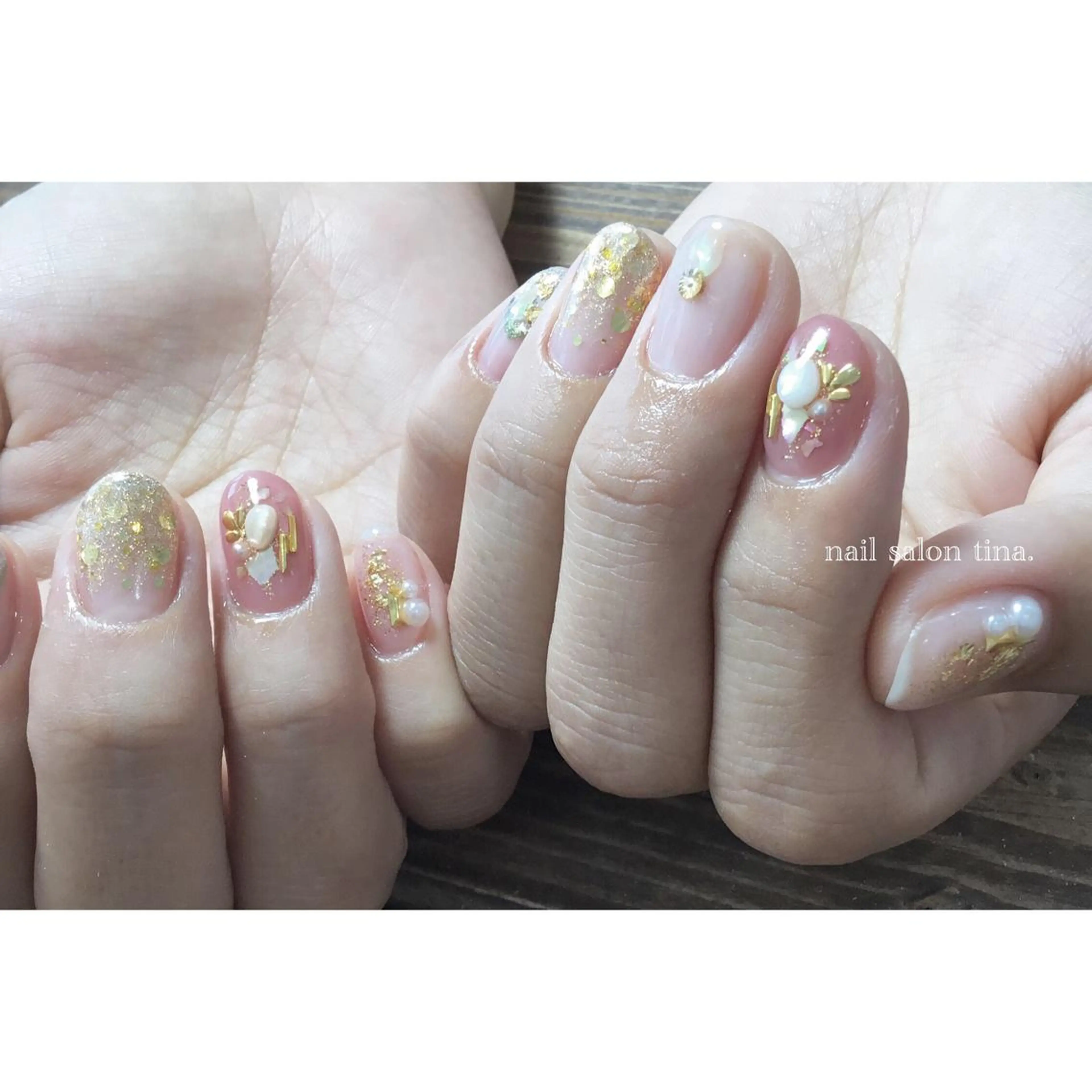 ネイル nail salon tina.所属・中山 はづきのネイルデザイン