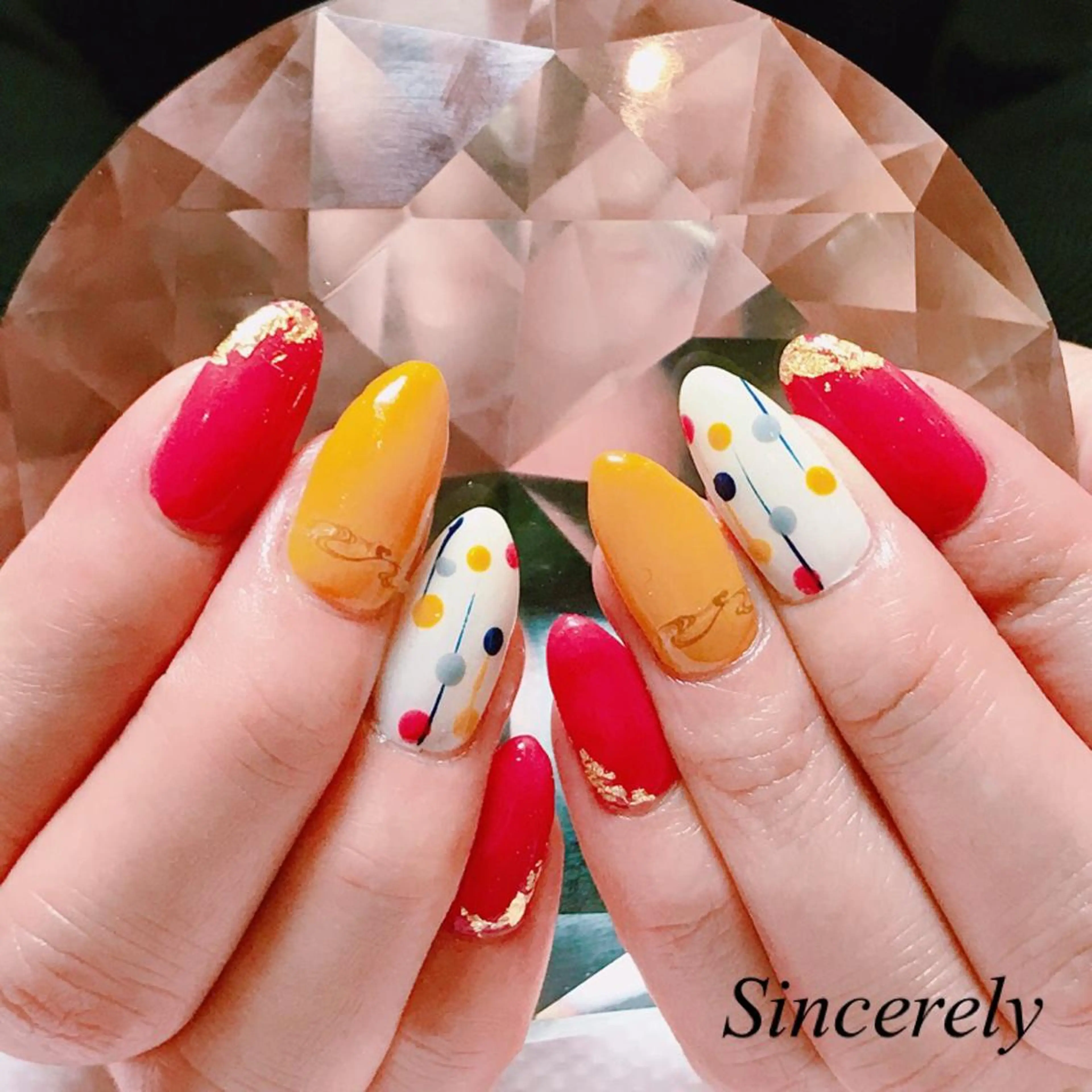 ネイル SINCERELY シンシアリー🌈のネイルデザイン