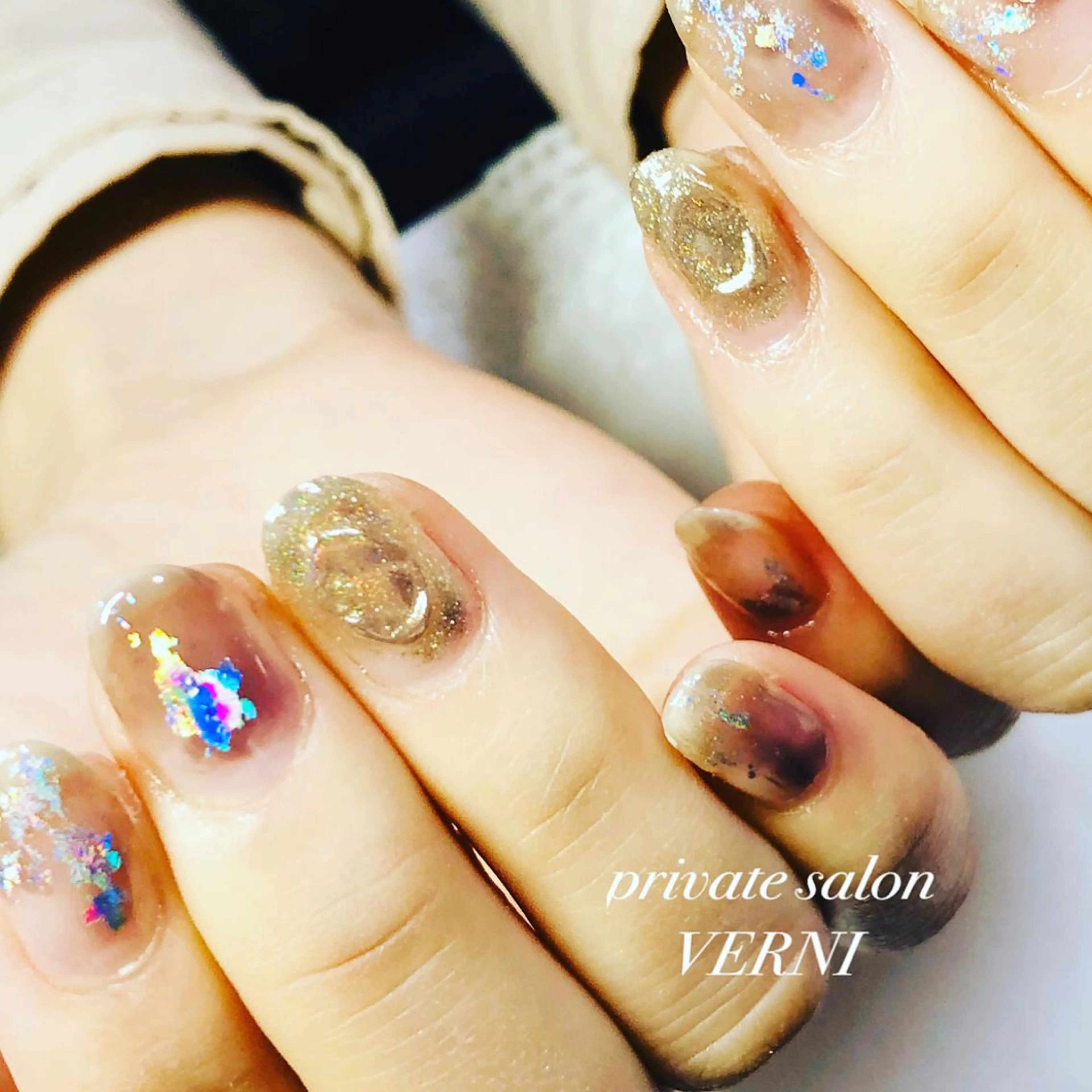 ネイル 自爪育成ネイルサロン ヴェルニのネイルデザイン