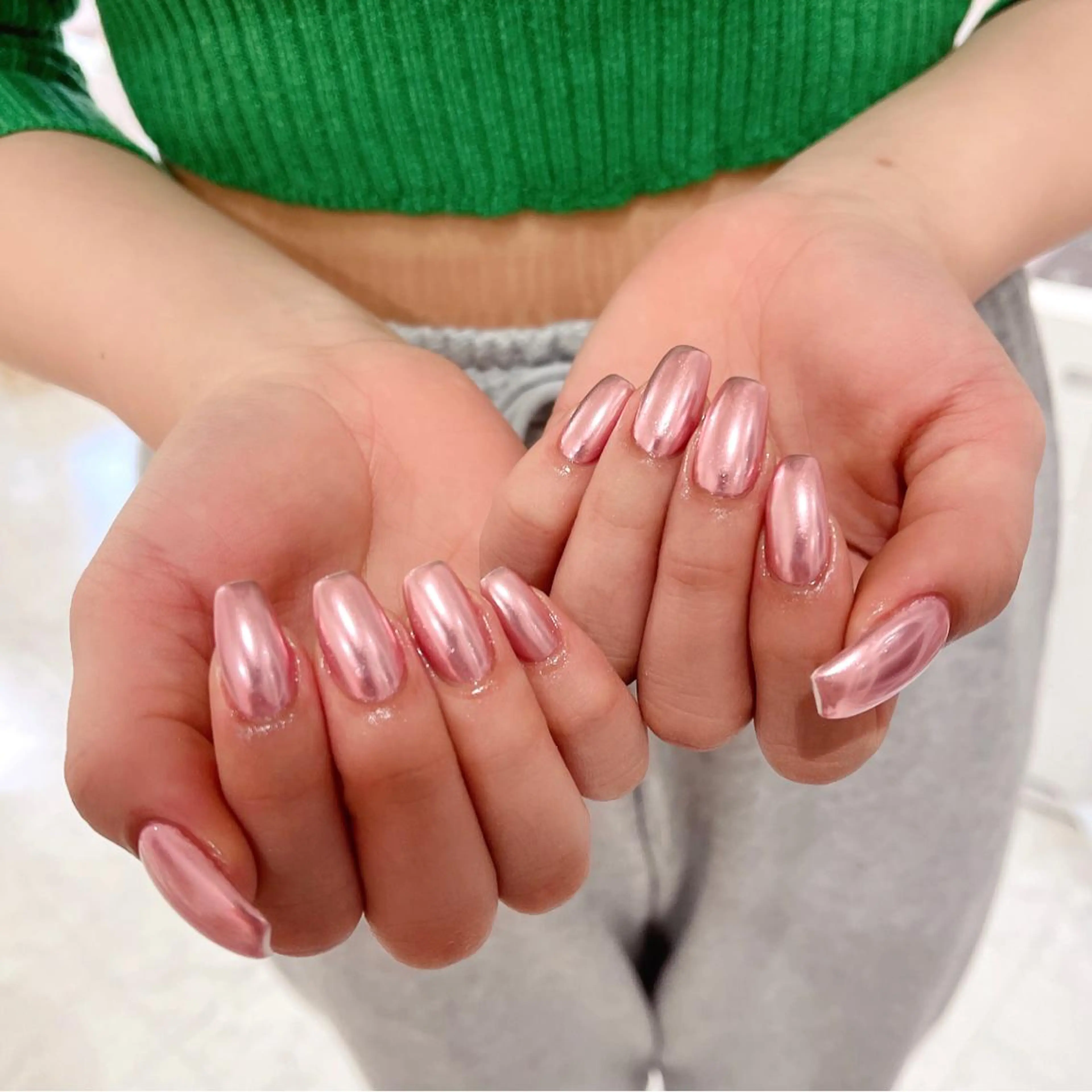 ネイル ミラーネイル FLY Nail Salonのネイルデザイン