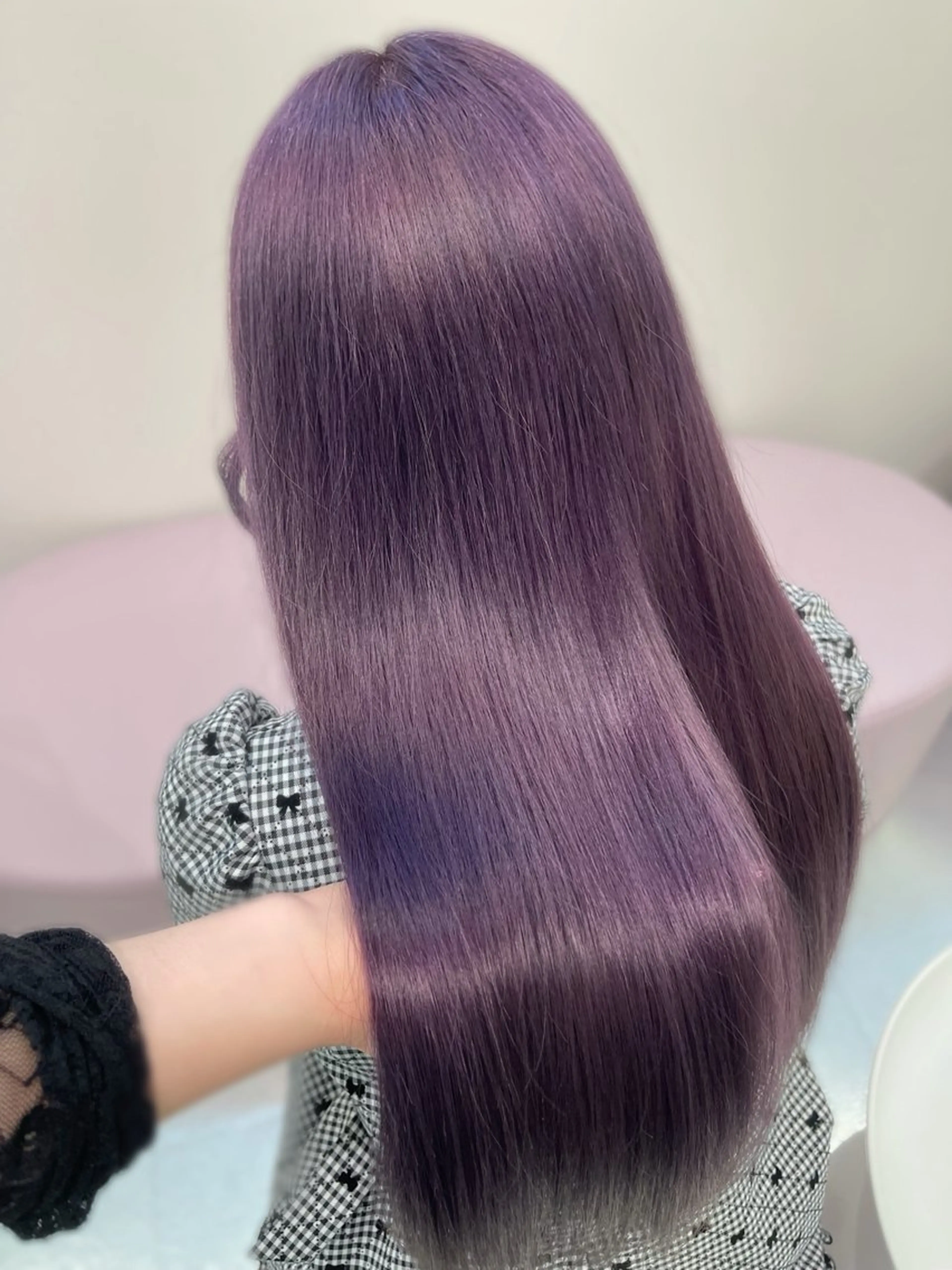 ロング カラー ラベンダーカラー ヘアカラー MEI / ブリーチカラー/名駅のヘアスタイル