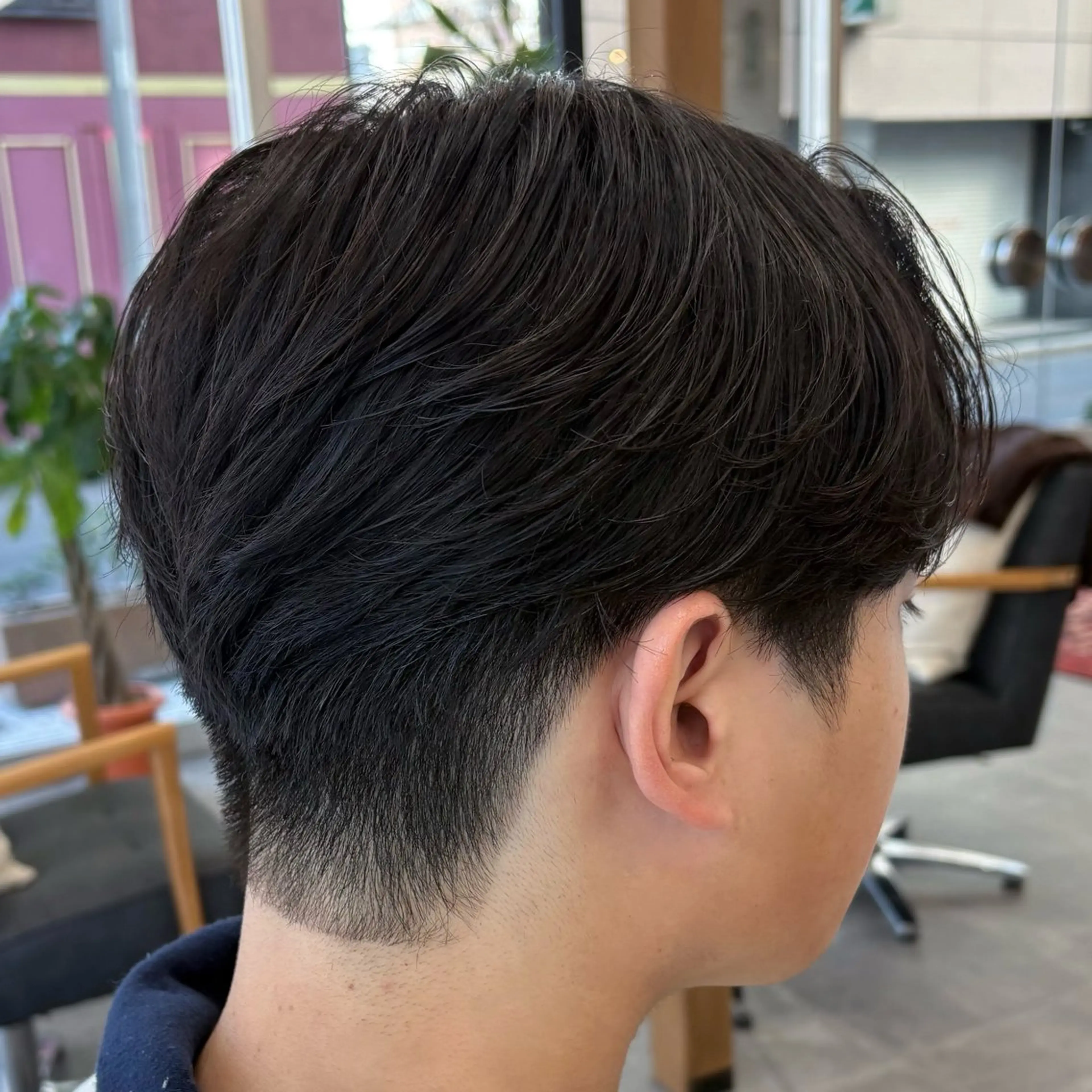 ショート パーマ メンズ いちか🤍 COQU千葉のヘアスタイル