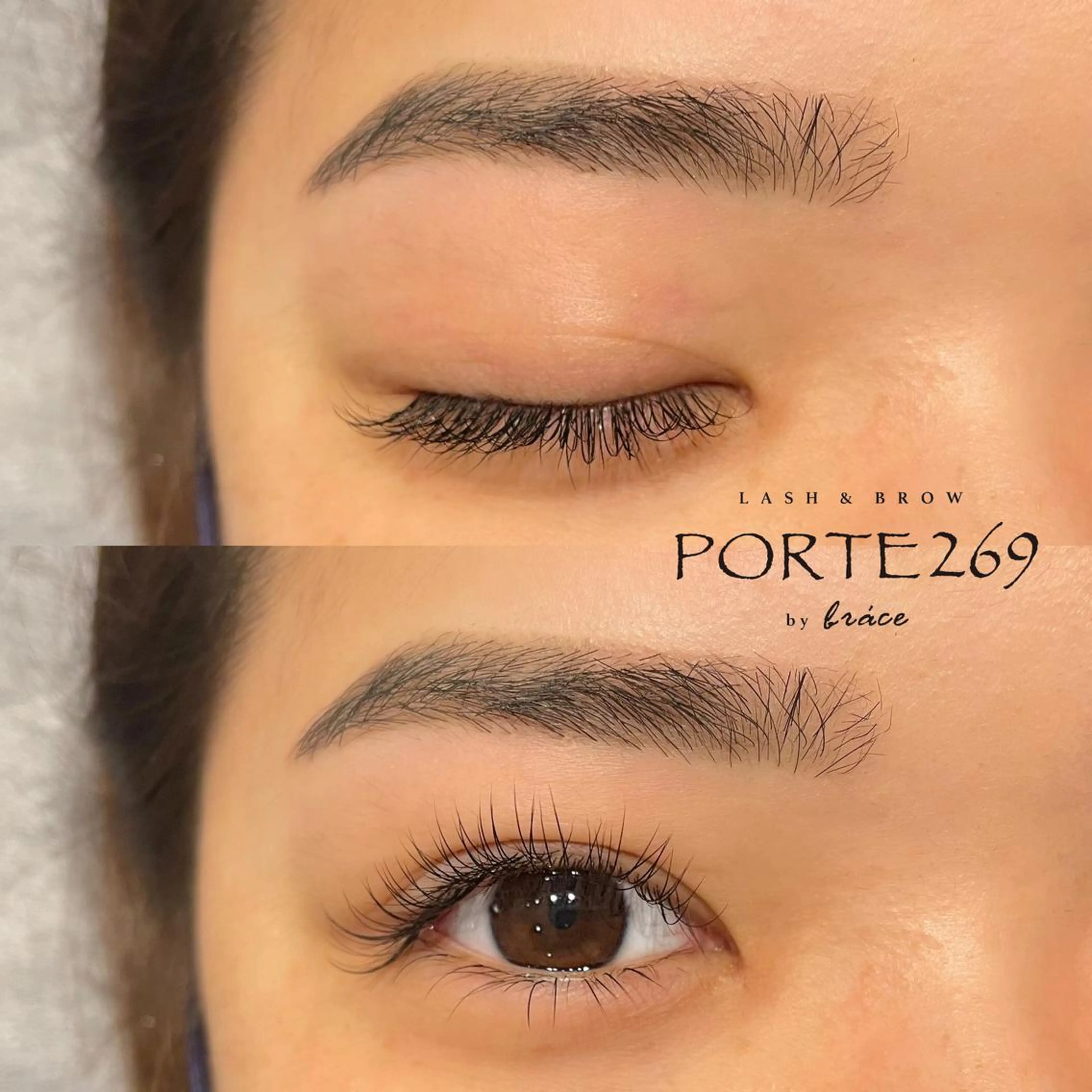 『上下エクステ』フラットラッシュ140本​〜​160本🌿上下振り分け本数自由🌿本数追加🉑LED変更🉑の写真