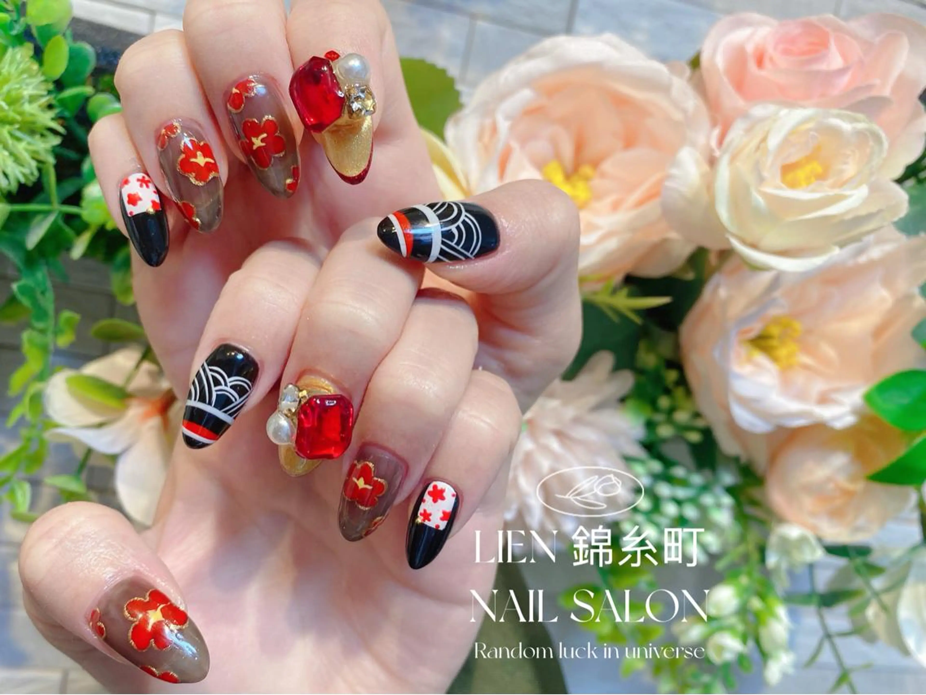ネイル 卒業式 ハンドネイル Lien  _リエン リエンのネイルデザイン