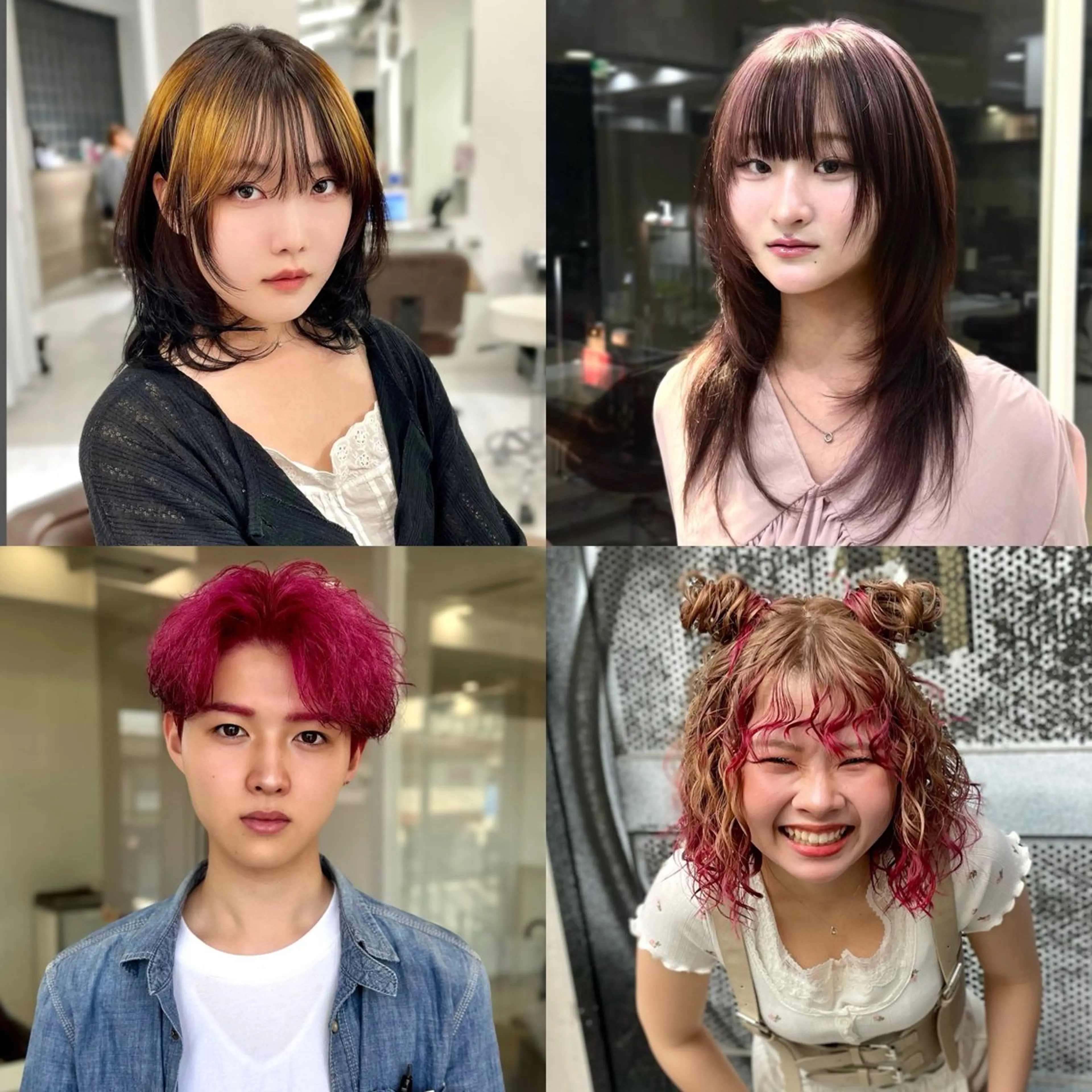 カラー ヘアカラー lin. color.+ﾟのヘアスタイル